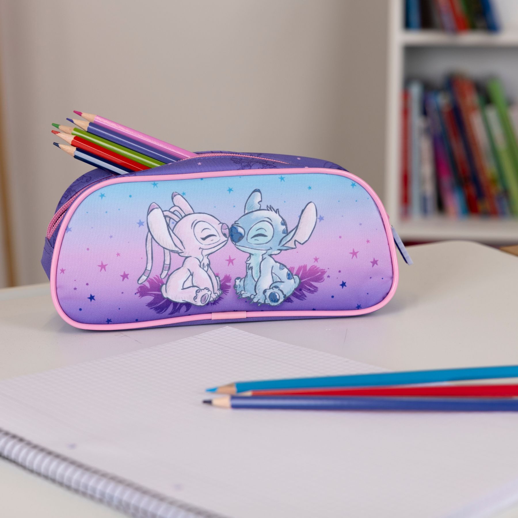 Lilo & Stitch Federmäppchen - Kinder Schulmäppchen Etui Stifte Tasche, (1-tlg)