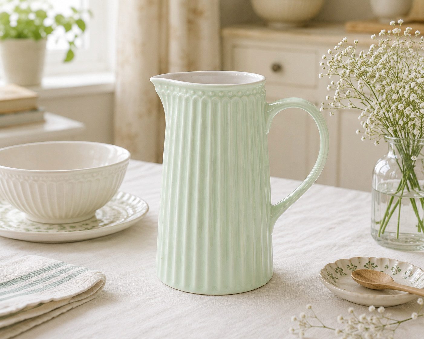 Greengate Kanne GreenGate Kanne Alice Hellgrün 1L
