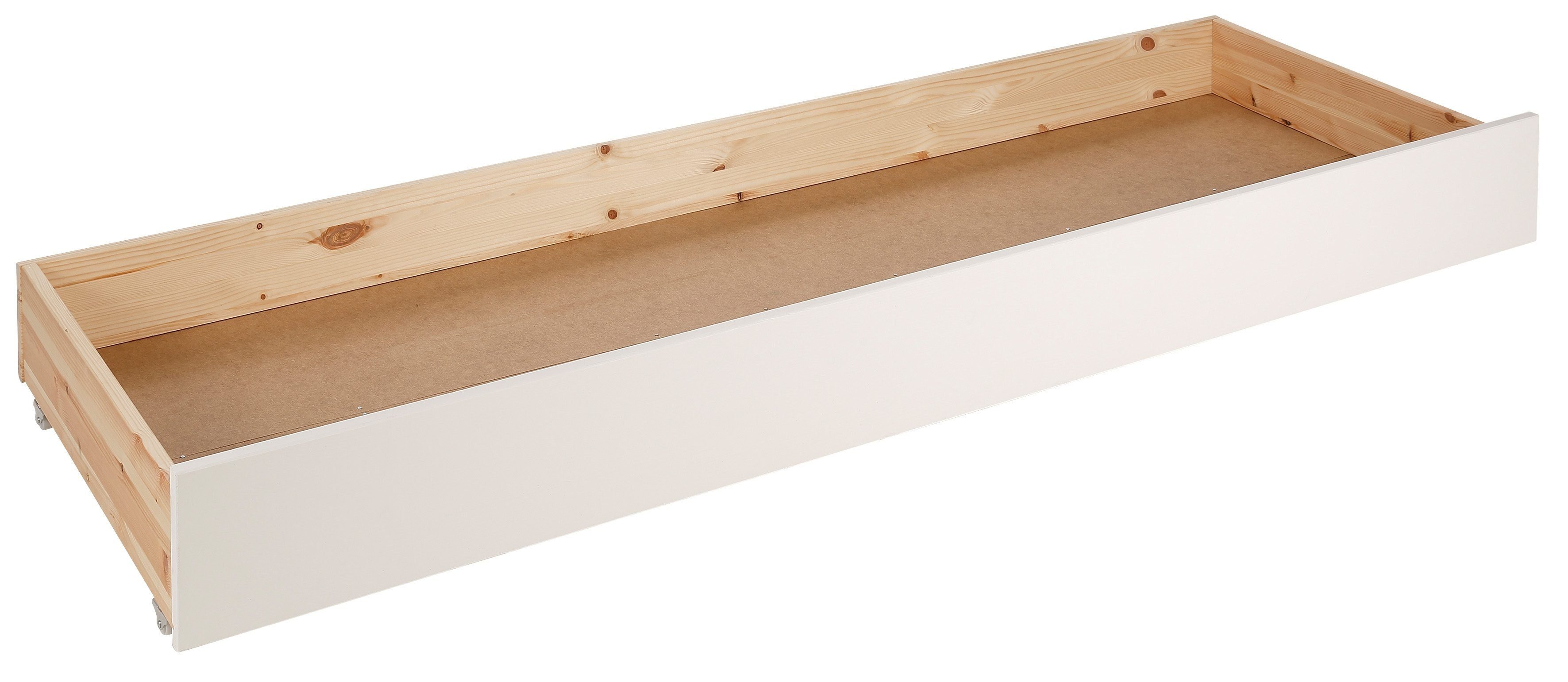 Home affaire Schublade "AIRA" Holz aus massivem zum weiß (Kiefer) passend Daybed