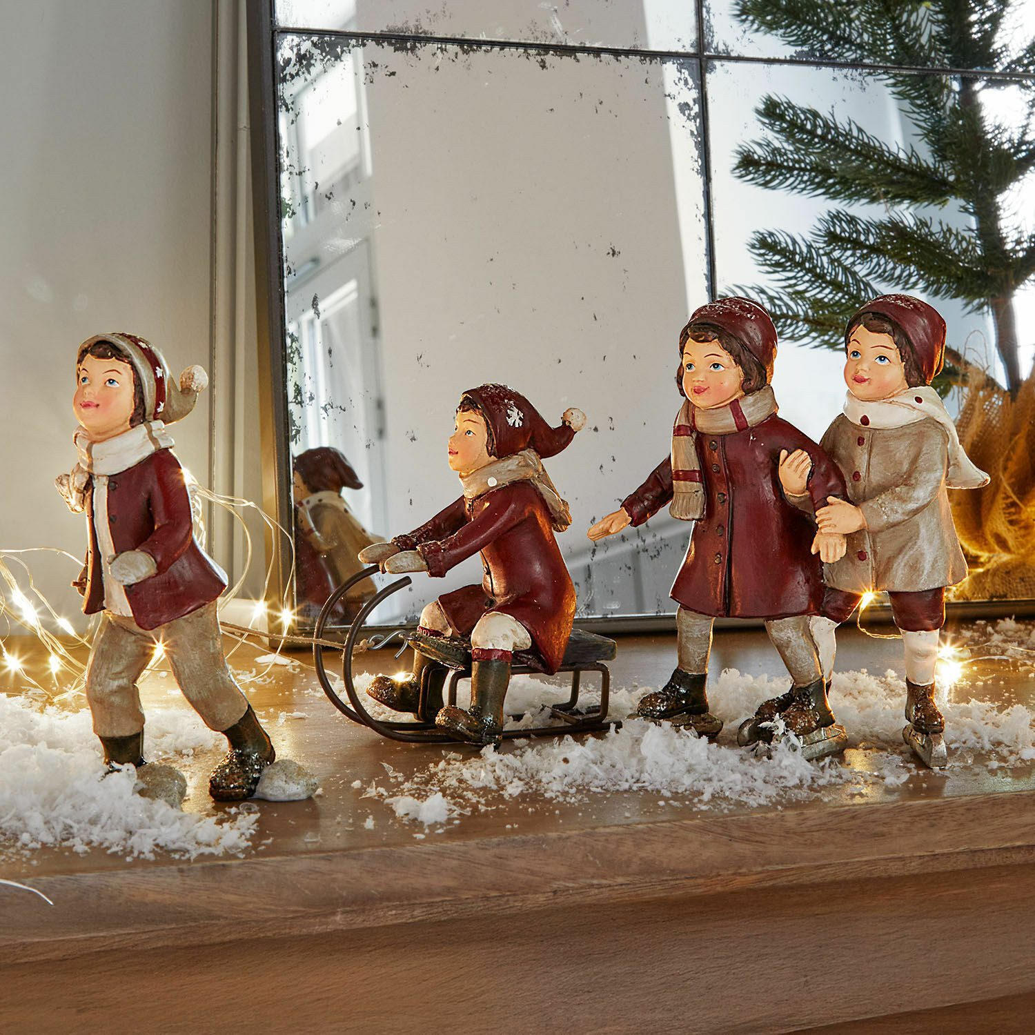 Mirabeau Weihnachtsfigur Figur 2er Set Andros günstig online kaufen