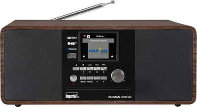 IMPERIAL by TELESTAR DABMAN i200 CD Digitalradio (DAB) (Digitalradio (DAB), Internetradio, UKW mit RDS, 20 W, mit CD-Player (Stereo Sound, UKW, WLAN)
