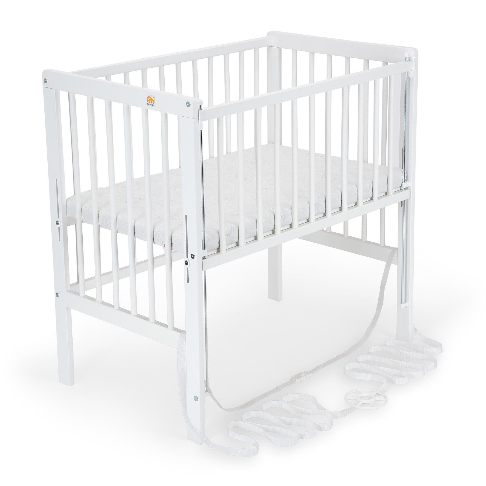 FabiMax Beistellbett Flex weiß, 2in1, Beistellbett günstig online kaufen