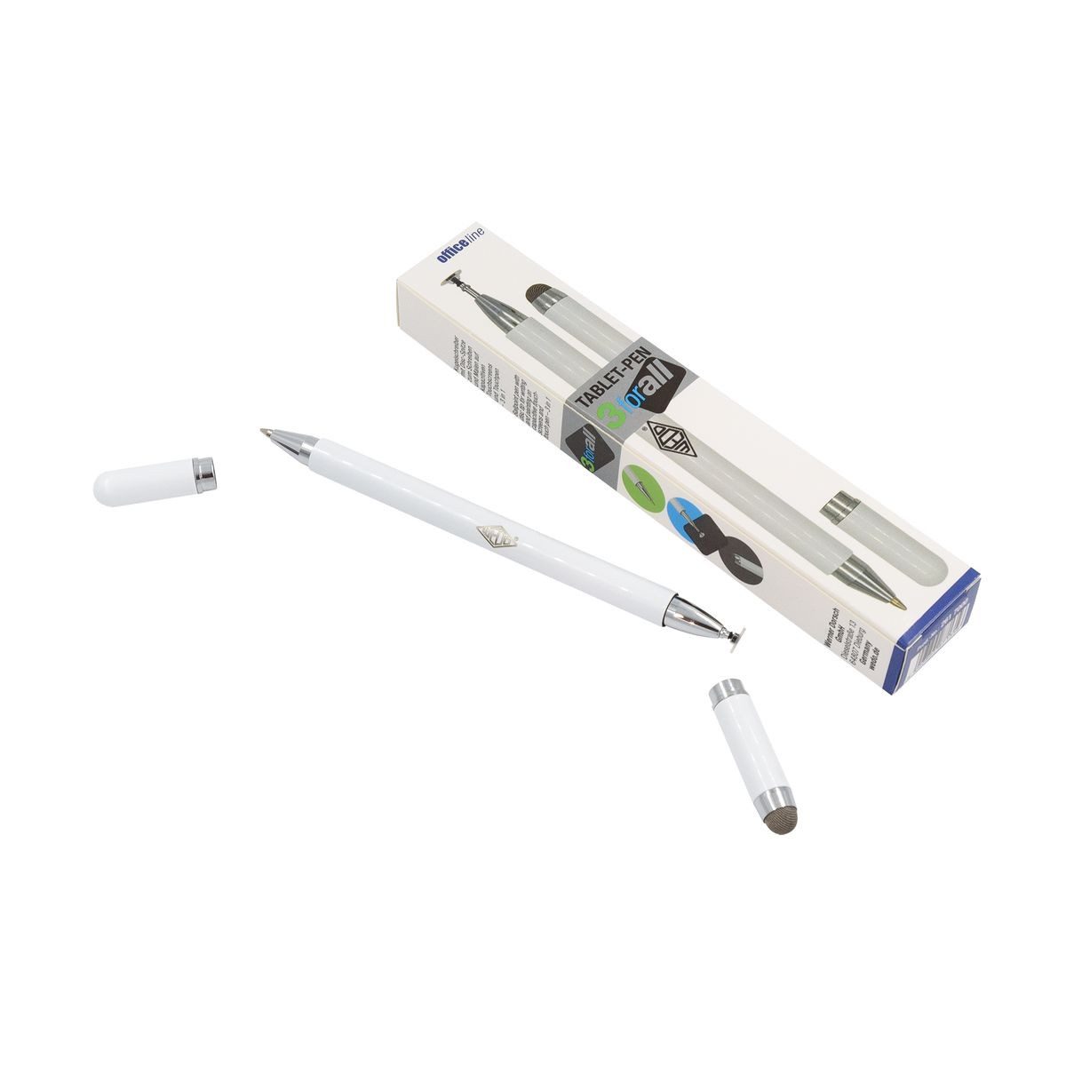 Werner Dorsch Kugelschreiber Tablet Pen 3 for all weiß