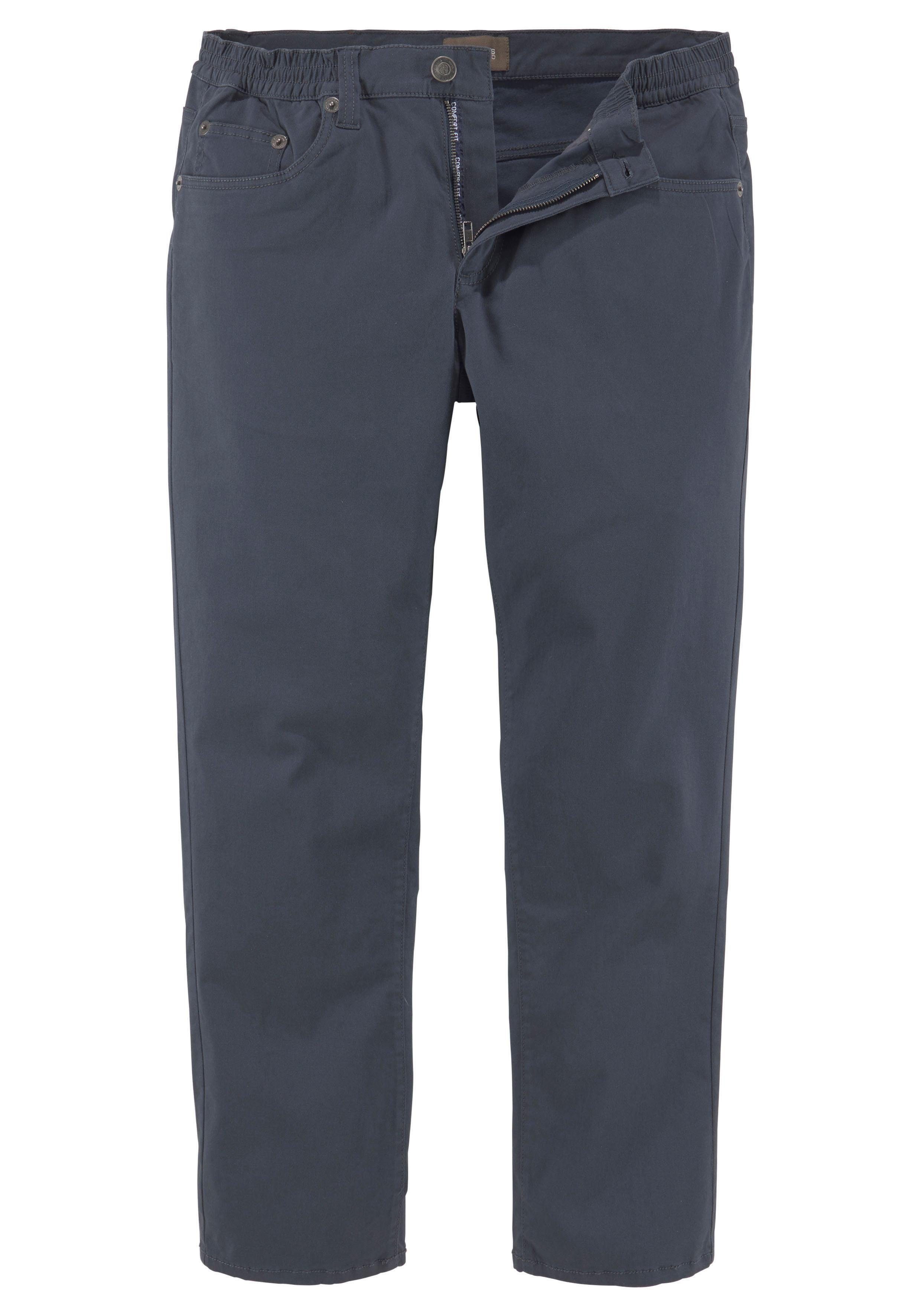 Man's World 5-pocket trousers stretch trousers with elastic waistband