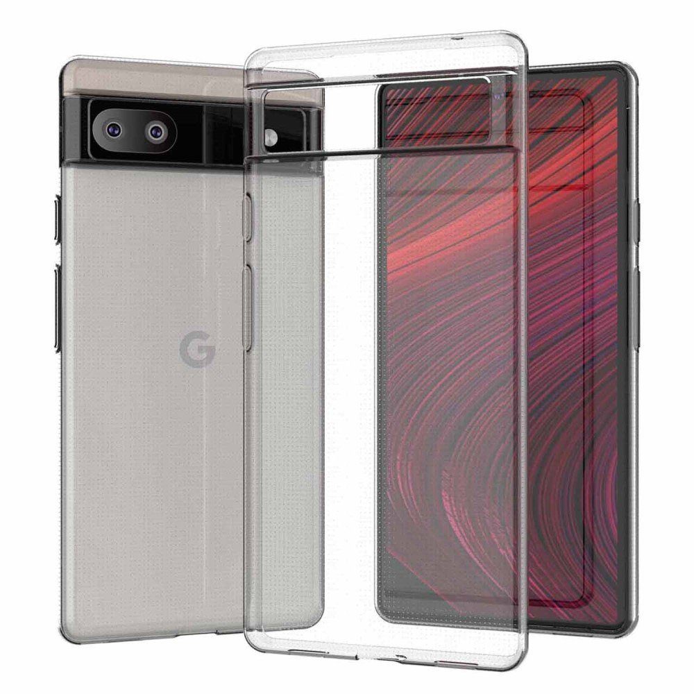 CoverKingz Handyhülle Hülle für Google Pixel 6A Handyhülle Silikon Cover Bumper Softcase