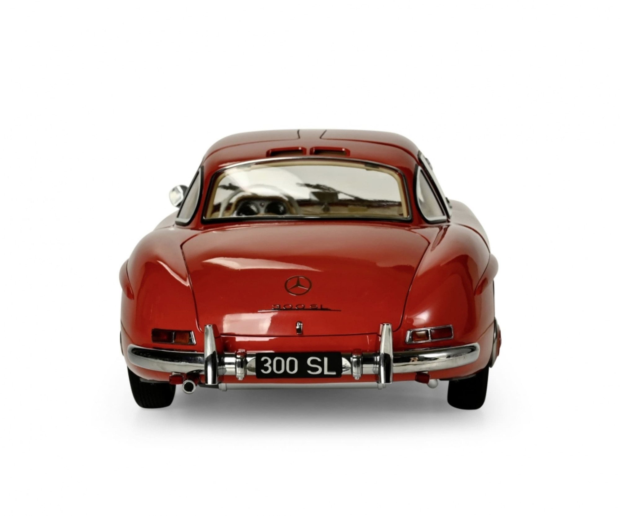 ixo Models Modellauto IXO Mercedes 300 SL Rot 1:8 Modellauto Metall Bausatz