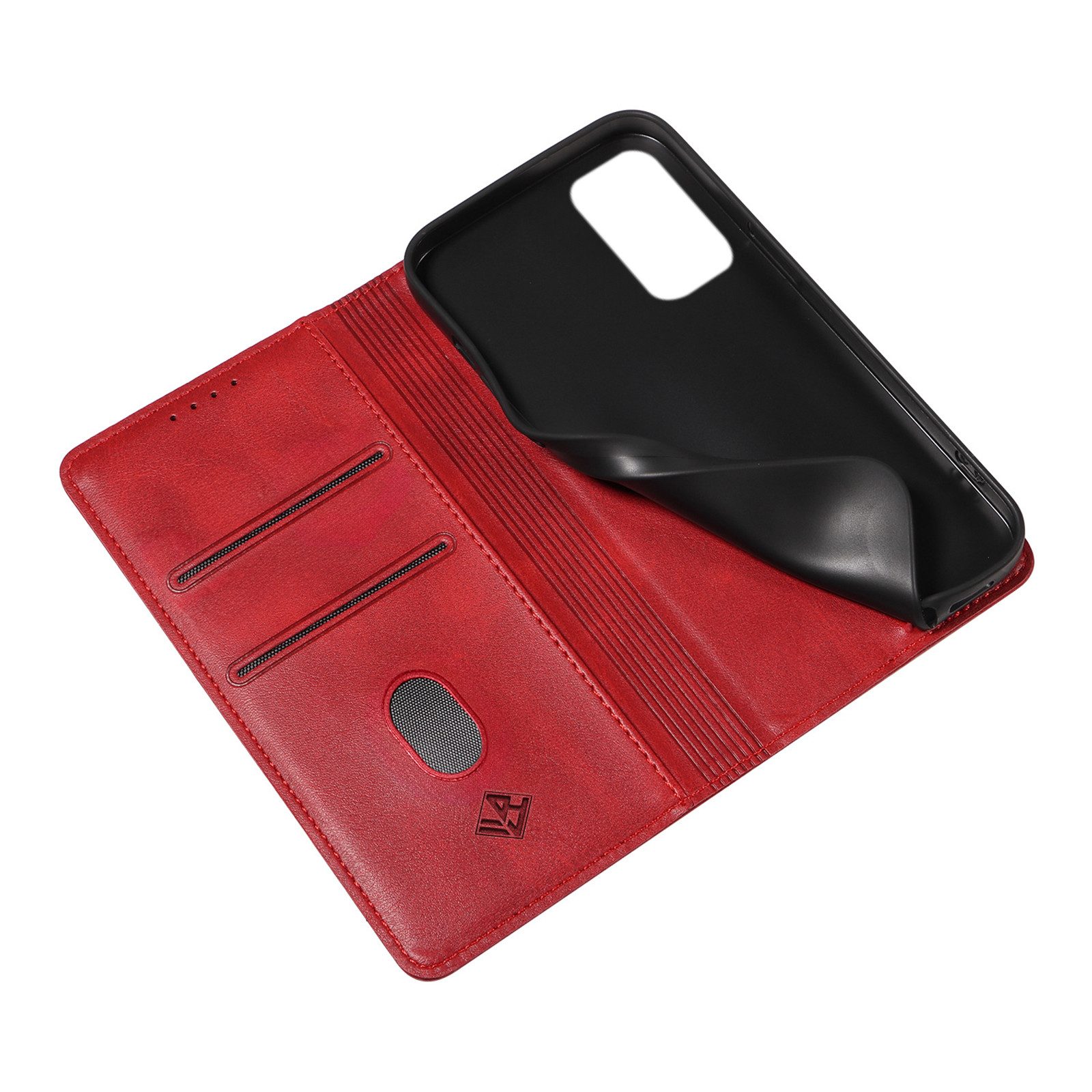 Tec-Expert Handyhülle Tasche Hülle für Samsung Galaxy A51 6.5 Zoll, 6.5", Cover Klapphülle Case mit Kartenfach Fliphülle aufstellbar