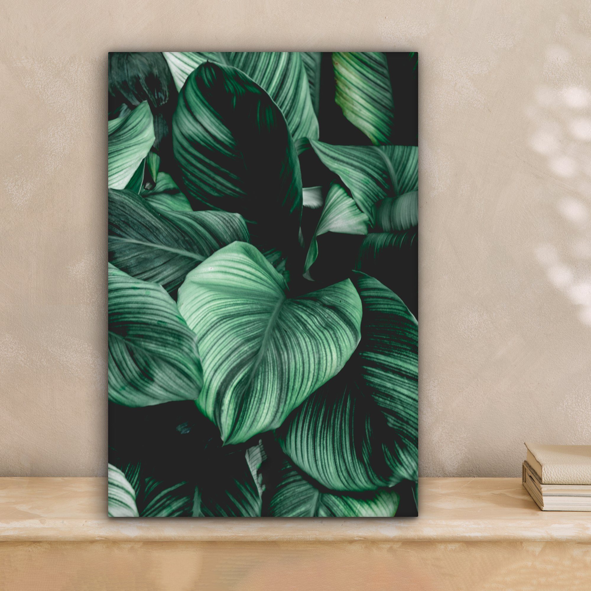 OneMillionCanvasses® Leinwandbild Dschungel - Blätter - günstig online kaufen