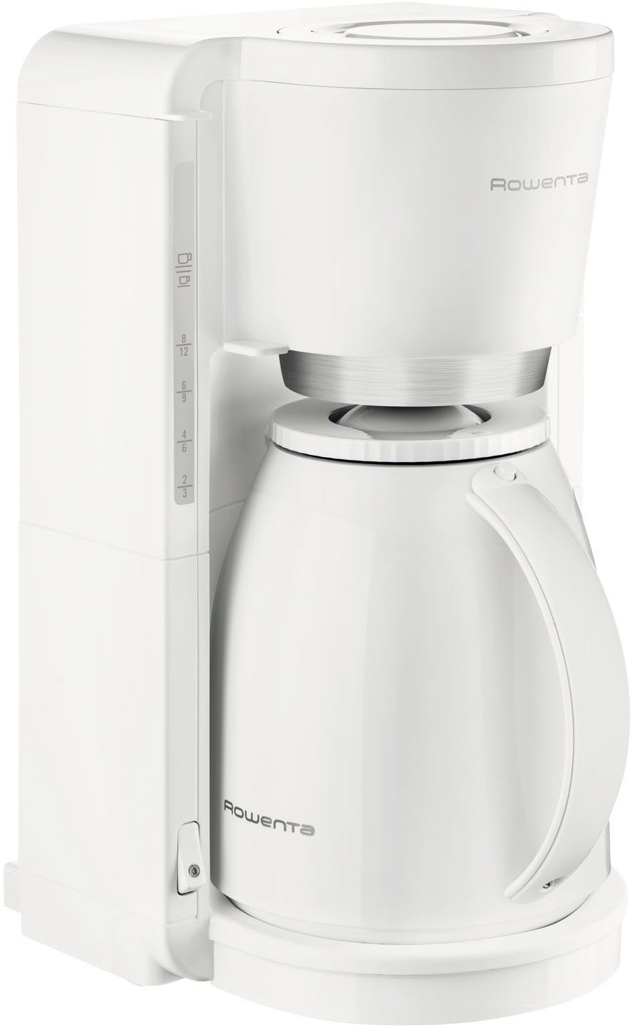 Kaffeekanne, abnehmbarer CT3801 und leichte eine Adagio, Filterhalter Schwenkbarer Rowenta für Reinigung Befüllung/ Filterkaffeemaschine 1,25l