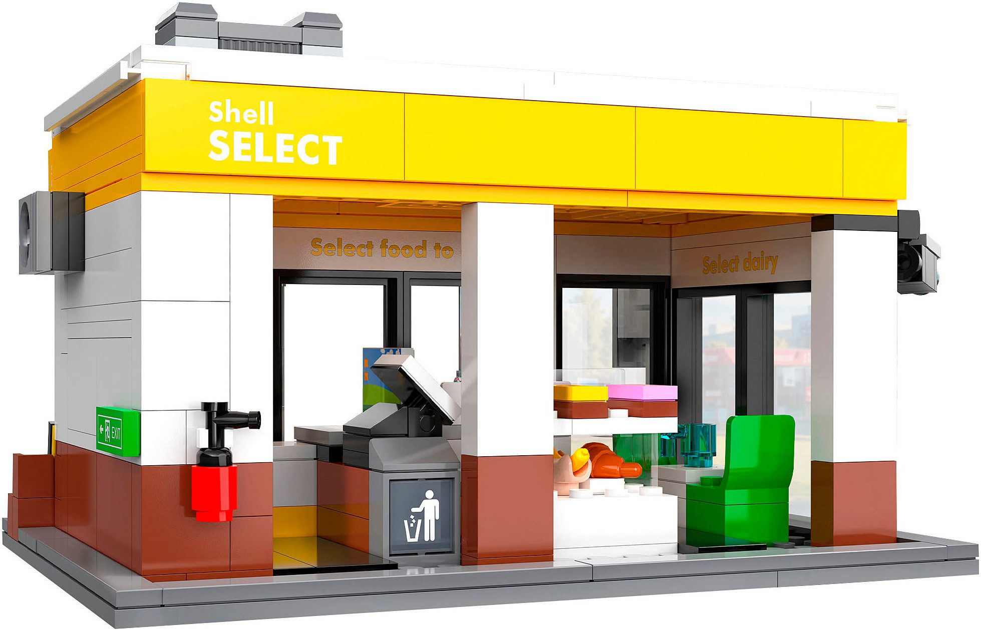 Jamara CaDA, Bricks, Shell Select Bricks (402870) Konstruktions-Spielset, (303 St)
