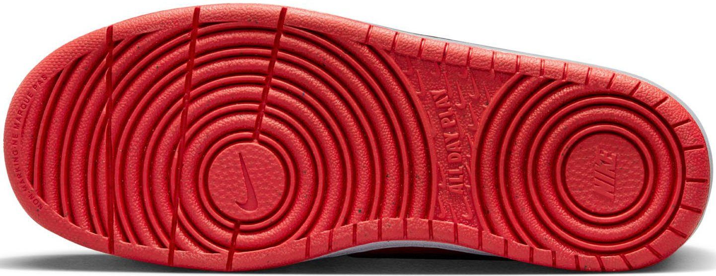 Nike Sportswear COURT LOW BOROUGH (GS) RECRAFT red-black Sneaker