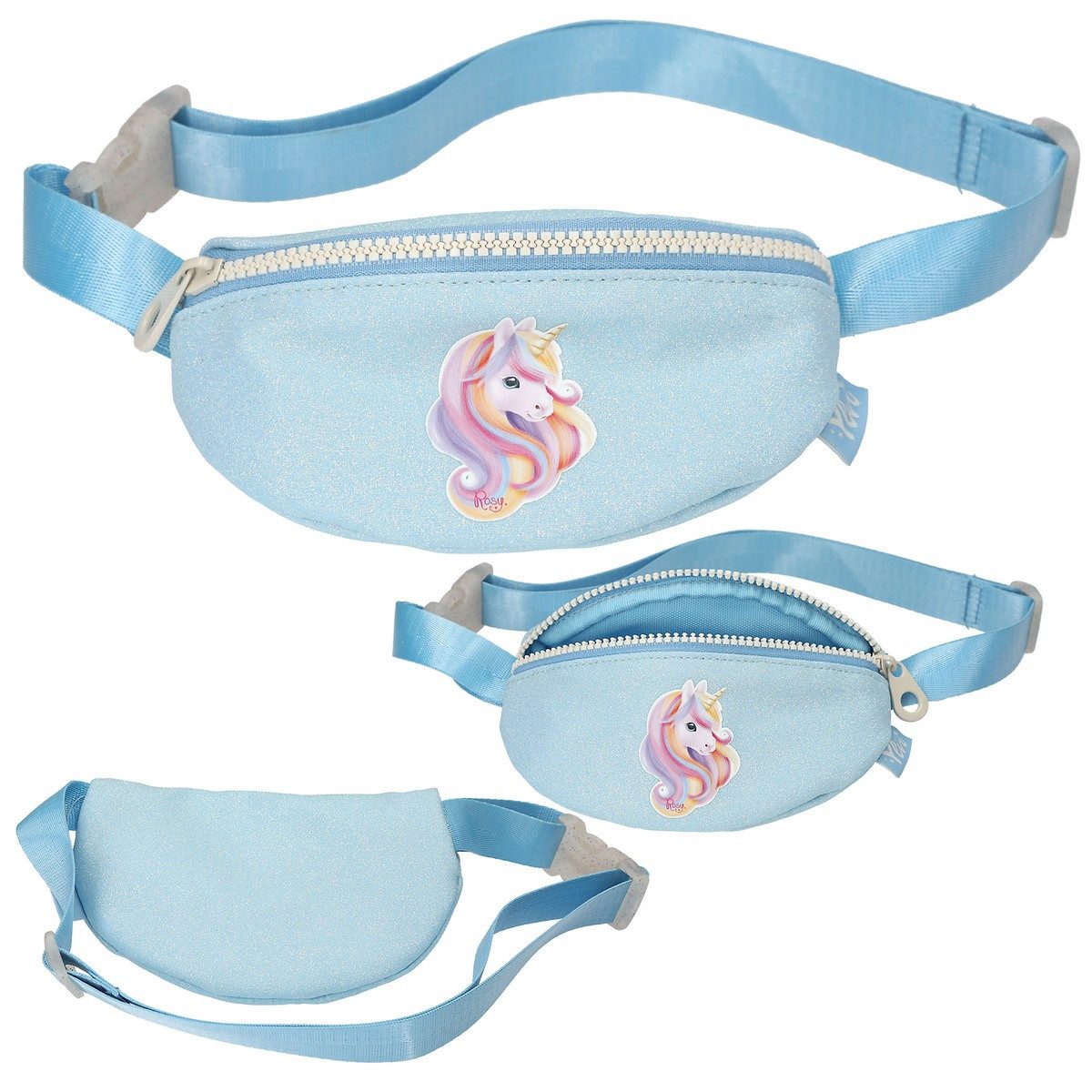 Depesche Minirucksack DEPESCHE Ylvi Crossbag Sugar pop hellblau klein