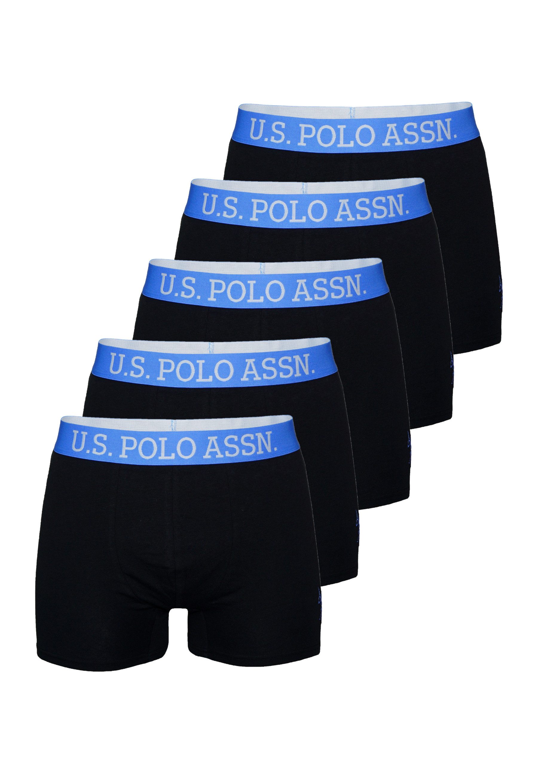 U.S. Polo Assn Boxershorts Boxershorts 5 Pack Unterhosen Boxer (5-St)