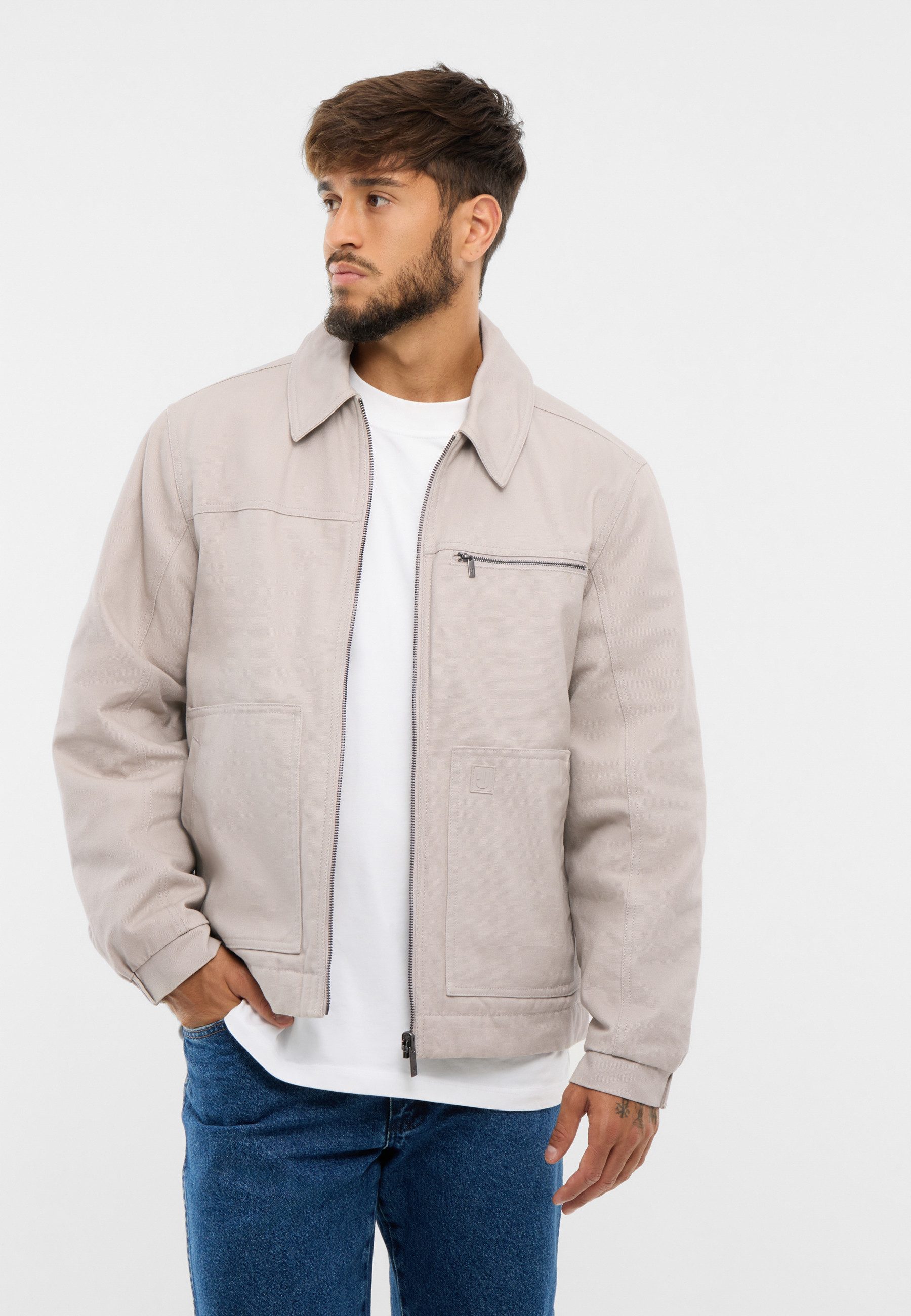 Johnny Urban Wendejacke Ethan Jacke zum Wenden, Einfarbig oder Print (1-St) Gefütterte Wendejacke