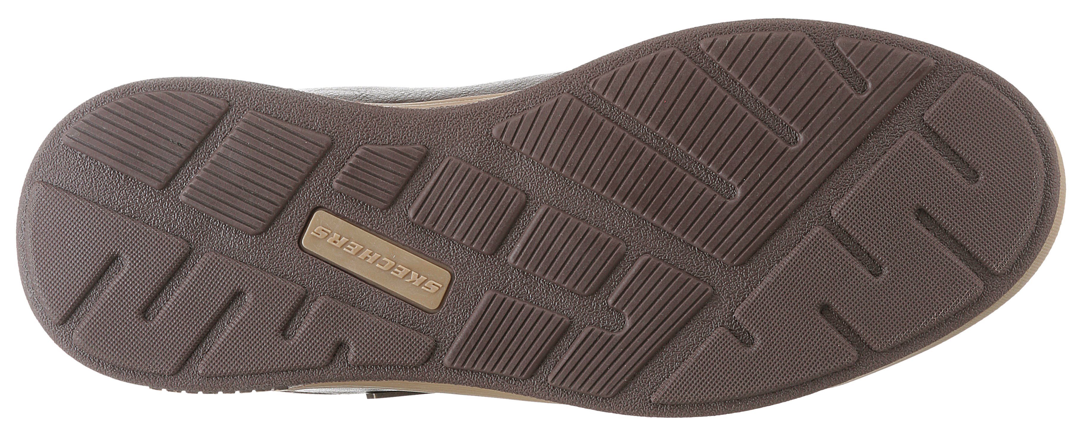 Skechers CAVELL-SPARKMAN Sneaker, Freizeitschuh, Halbschuh, Schnürschuh aus wasserabweisendem Material