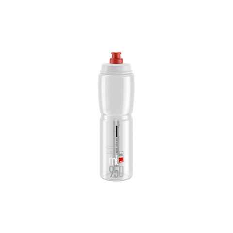 Elite Trinkflasche Trinkflasche Elite Jet 950ml, klar/rot