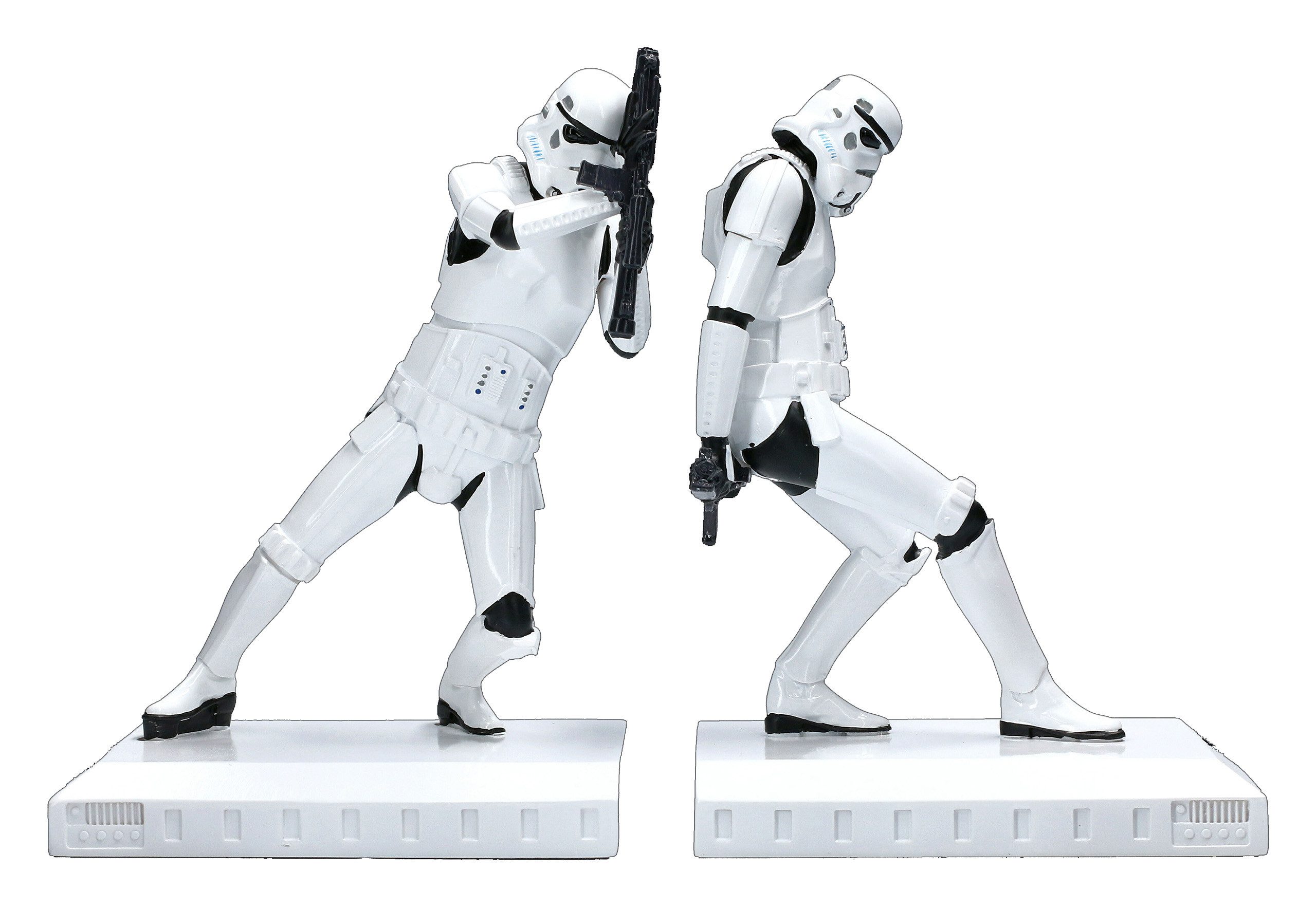 Figuren Shop GmbH Buchstütze Buchstützen - Stormtrooper - Dekoration Merchandise (2 St)
