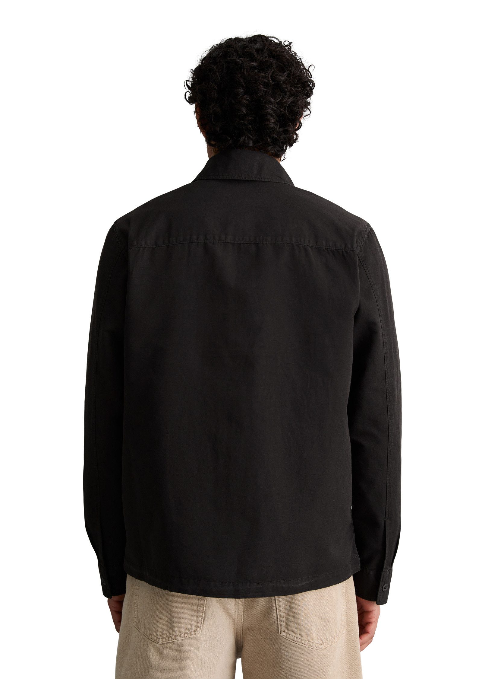 Marc O'Polo DENIM Kurzjacke aus Bio-Baumwolle und Leinen