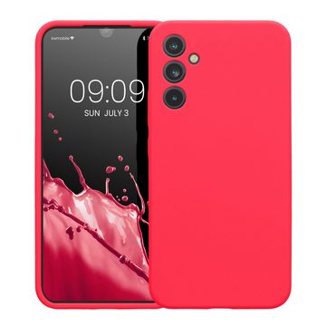 kwmobile Handyhülle Hülle für Samsung Galaxy A34 5G, Hülle Silikon gummiert - Handyhülle - Handy Case in Neon Pink