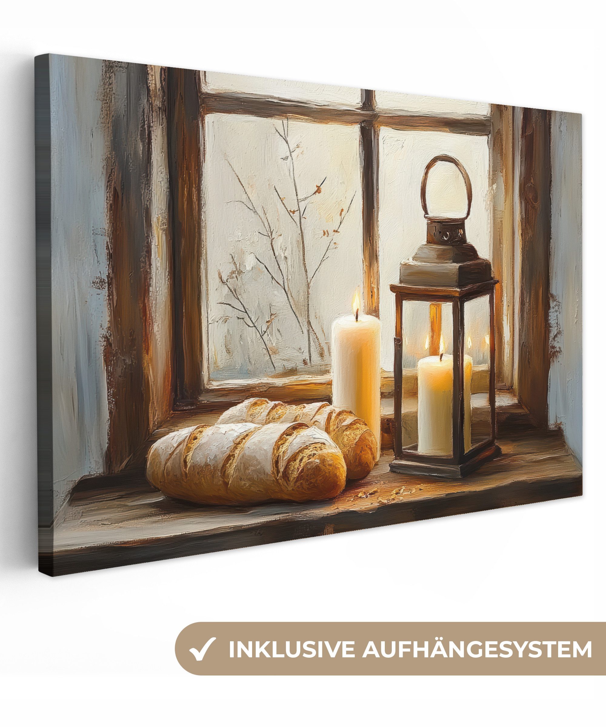 OneMillionCanvasses® Leinwandbild Stilleben - Rustikal - günstig online kaufen