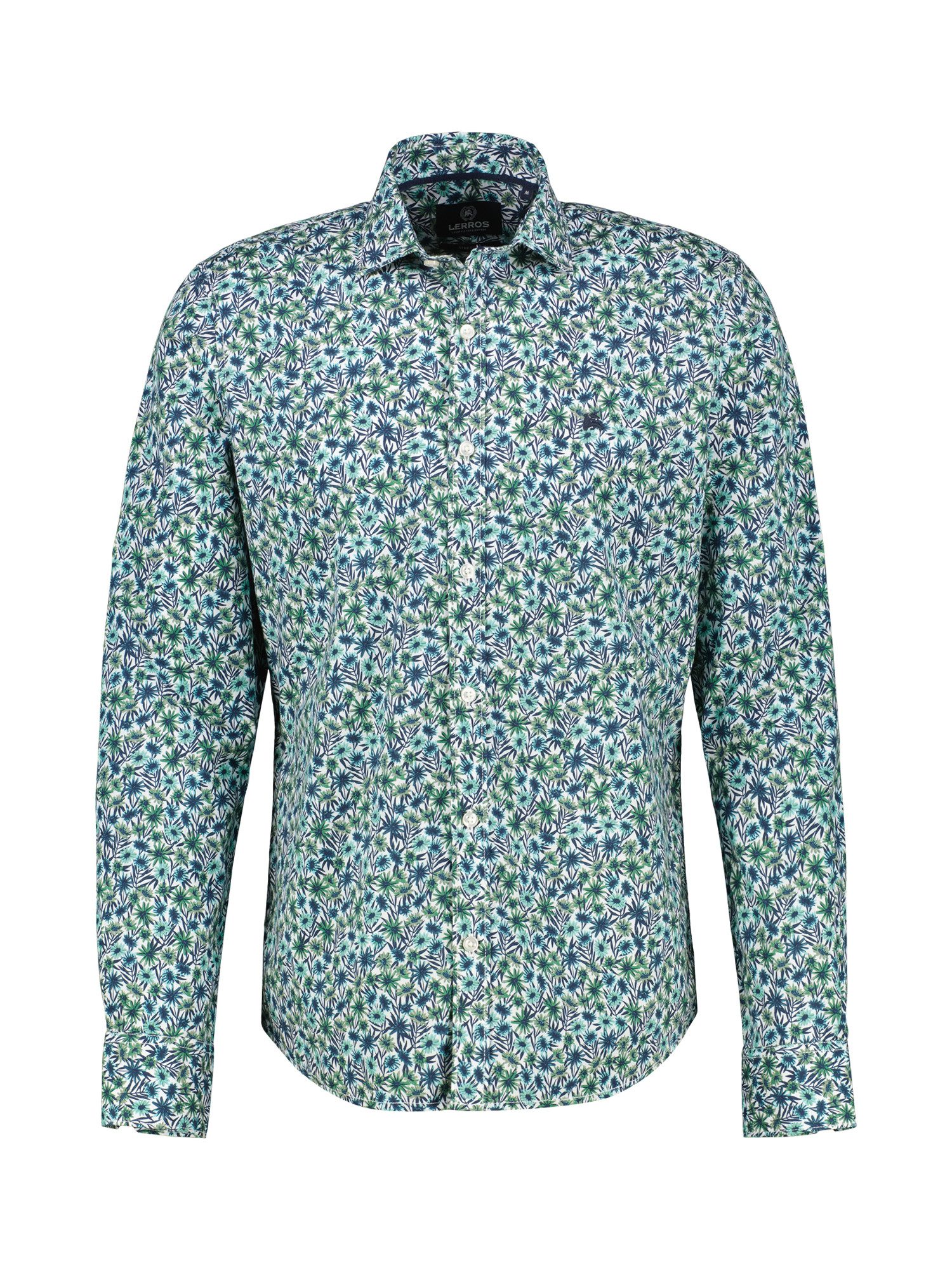 LERROS Langarmhemd LERROS Langarmhemd, floral bedruckt