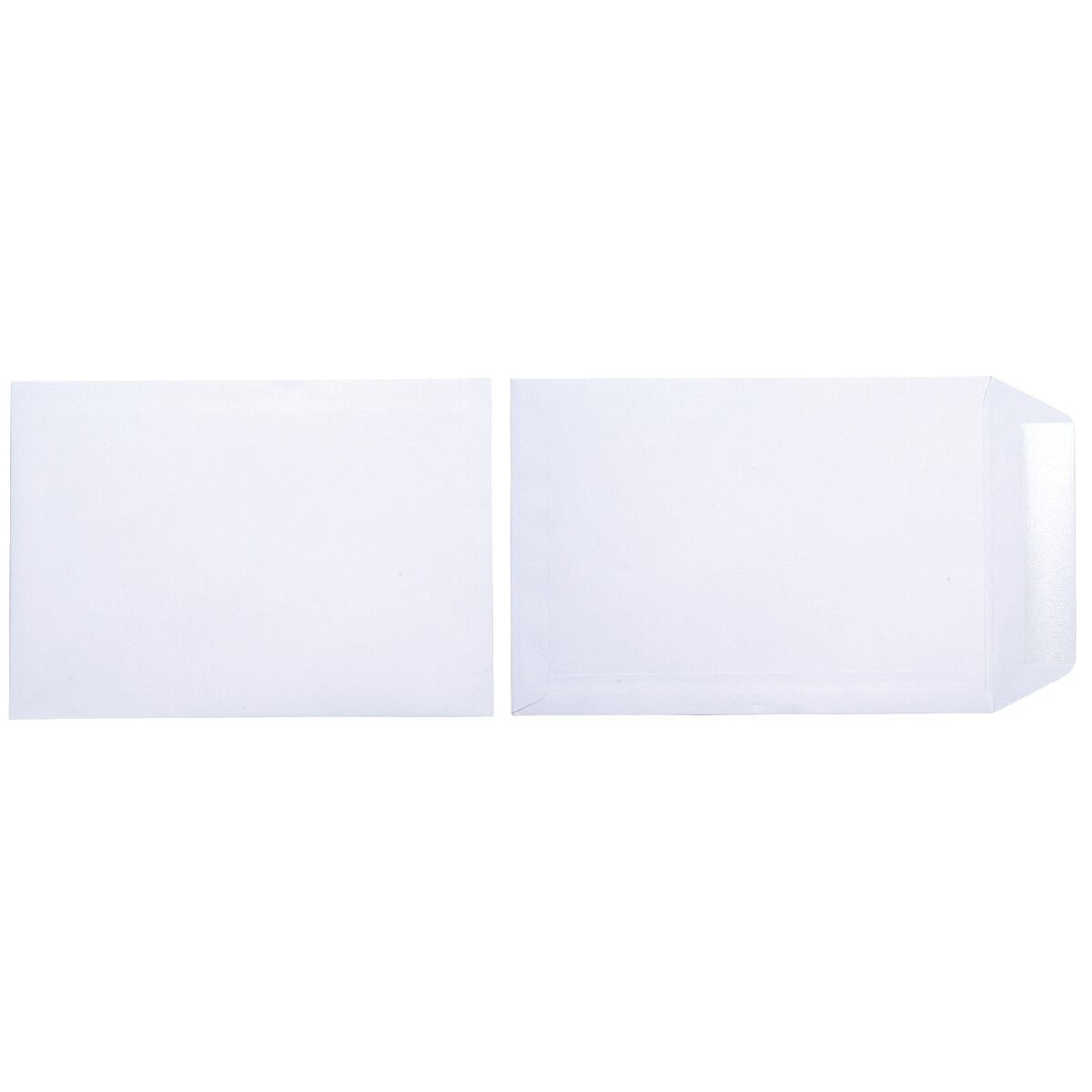 mayer-network GmbH Versandtasche Versandtaschen Recycling - B4 ohne Fenster gummiert 110 g/qm braun 250