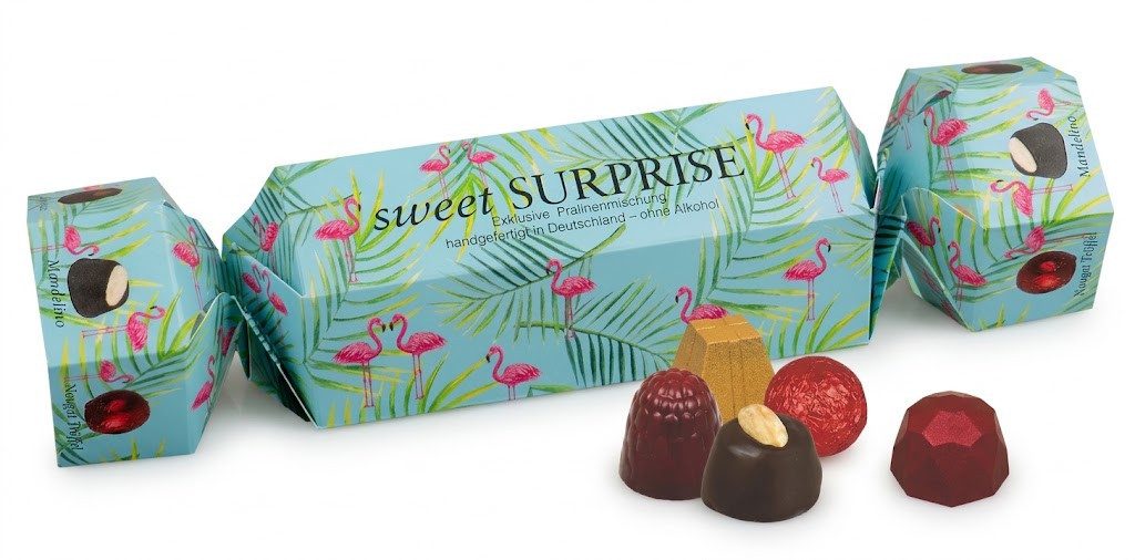 Confiserie Rabbel Schokolade Rabbel Surprise mit Praline und Trüffel, 1 x