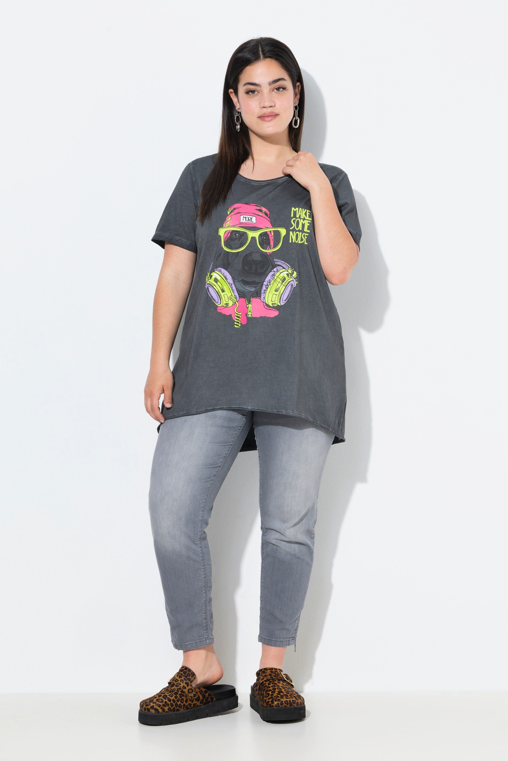 Angel of Style T-Shirt T-Shirt A-Linie HipHop Hund günstig online kaufen