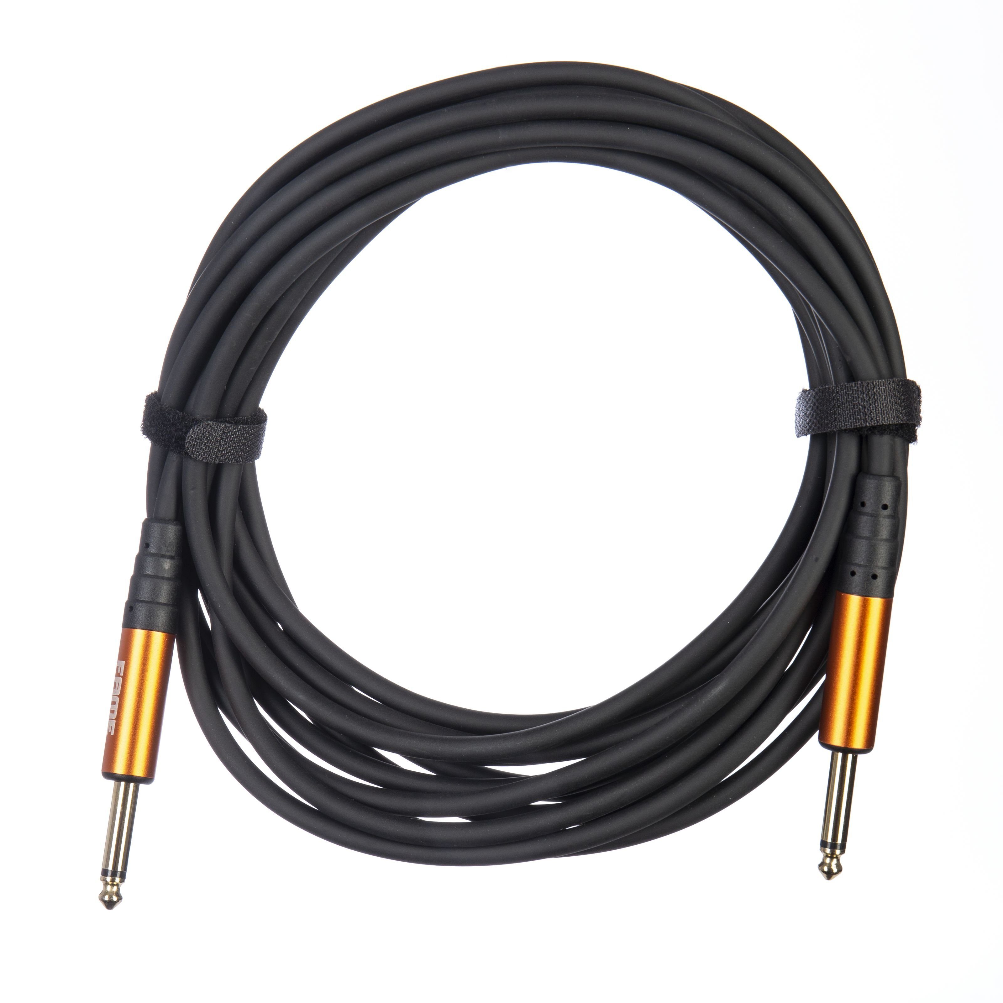 FAME Instrumentenkabel, Instrumentenkabel, Dual Shielded, E-Gitarre, E-Bass