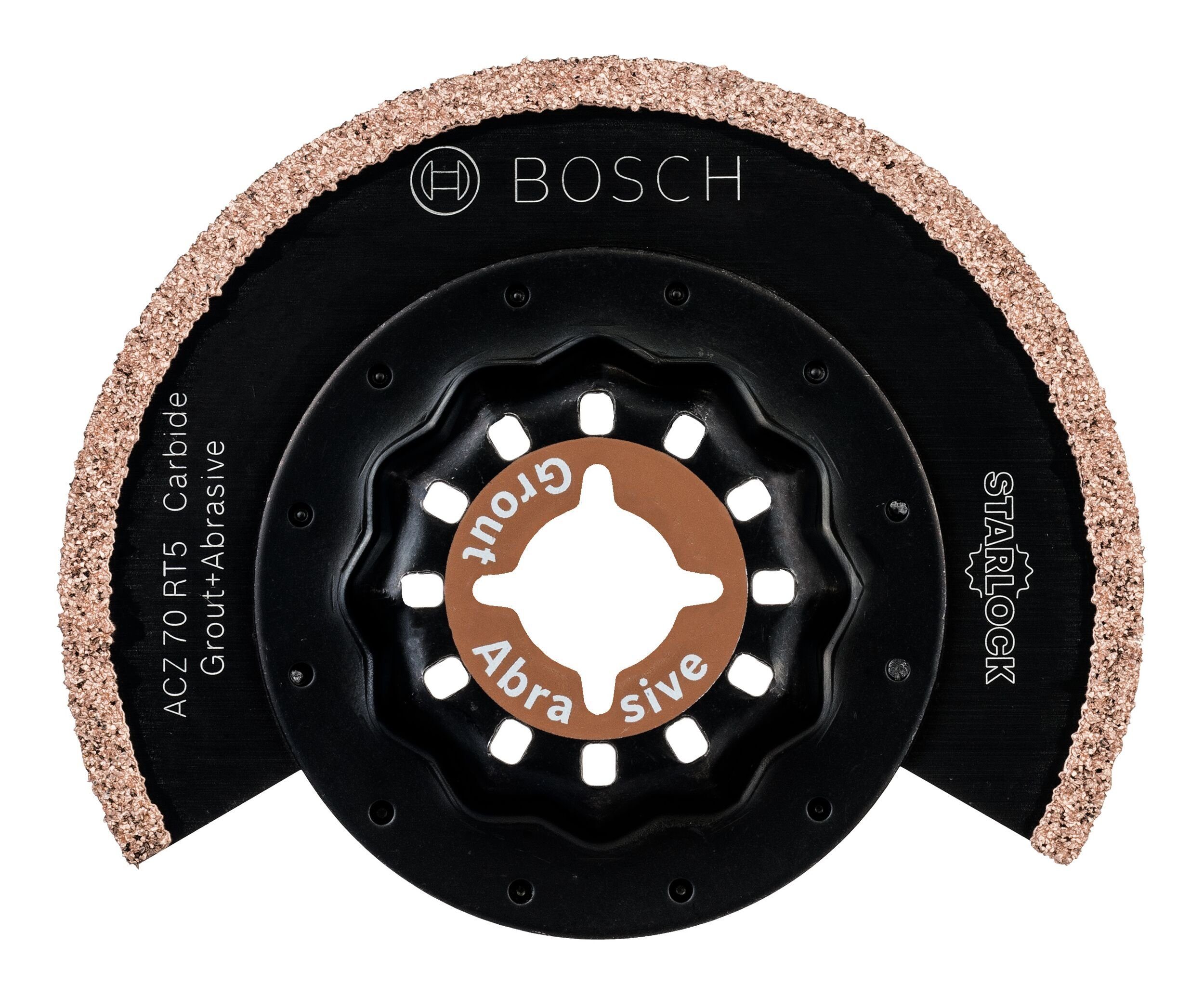 BOSCH Segmentsägeblatt, ACZ 70 RT5 Starlock Carbide-RIFF Schmalschnitt - 70 mm