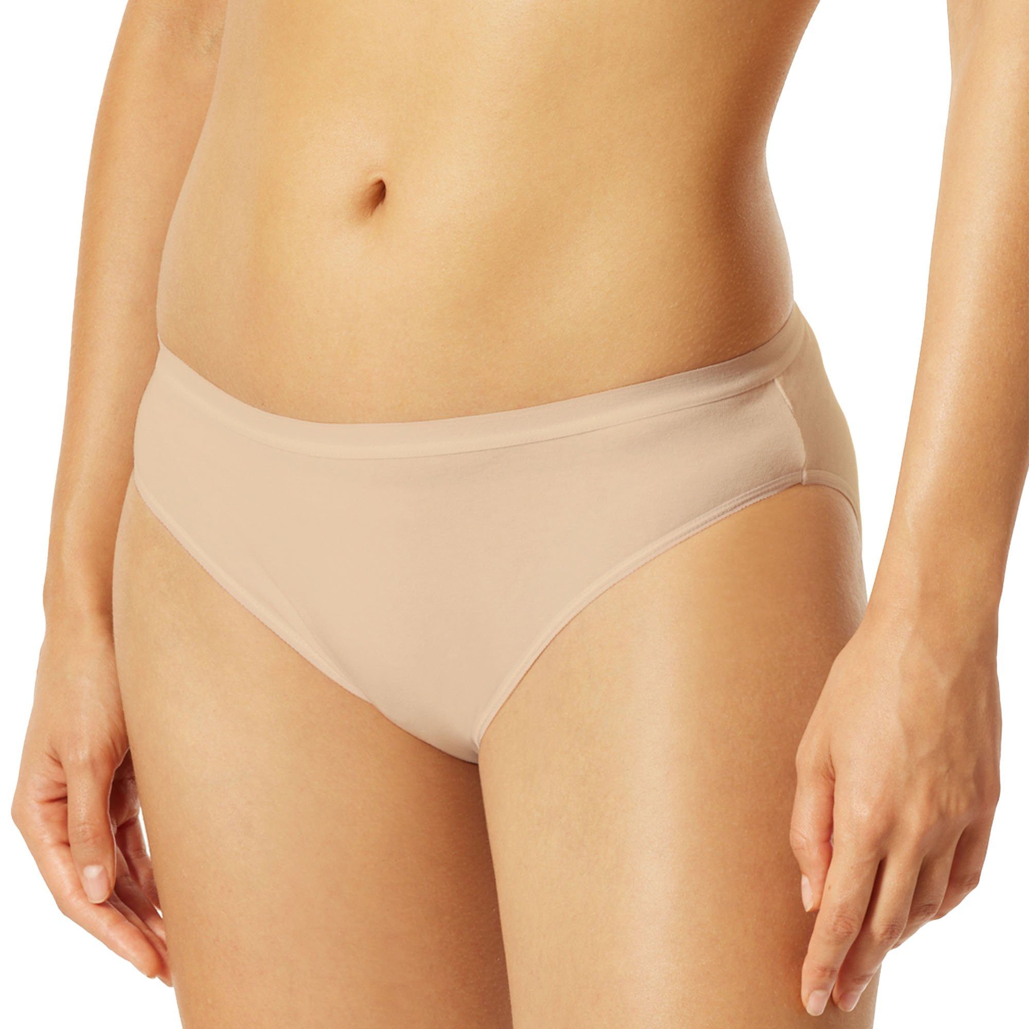 uncover by SCHIESSER Slip Damen Slip 6er Pack Baumwolle (Packung, 6er Pack)