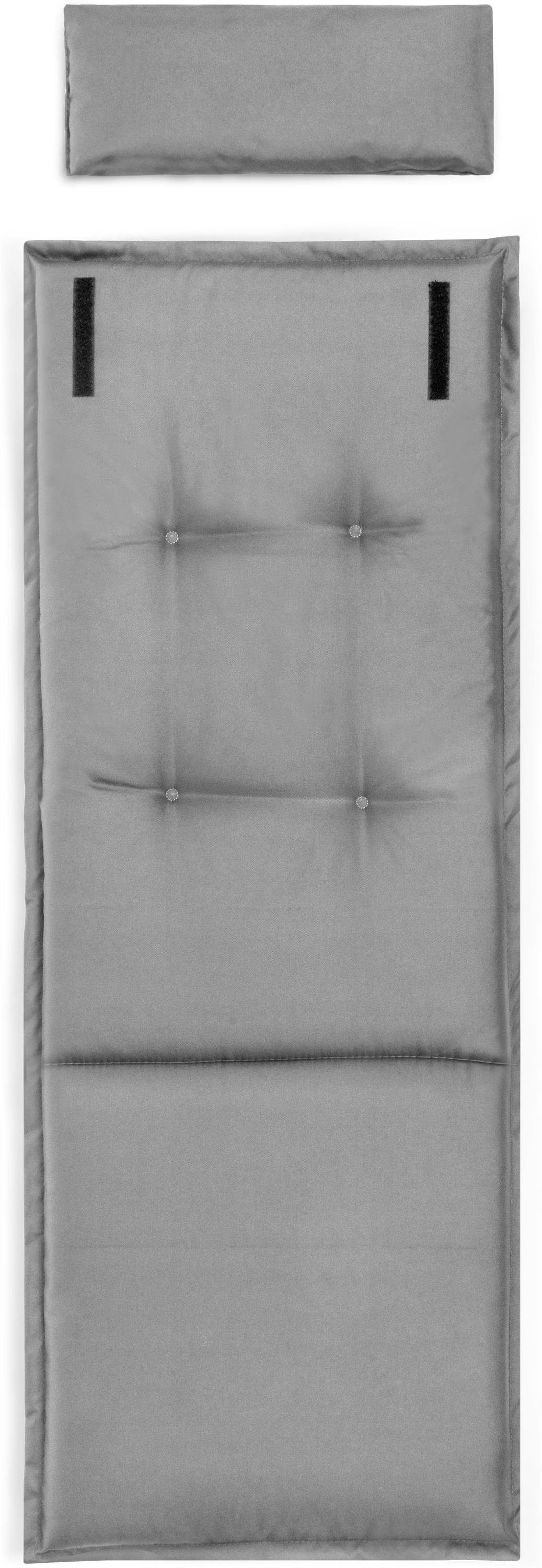 Aspero Hochlehnerauflage Stuhlauflage Hochlehner mit Kissen günstig online kaufen