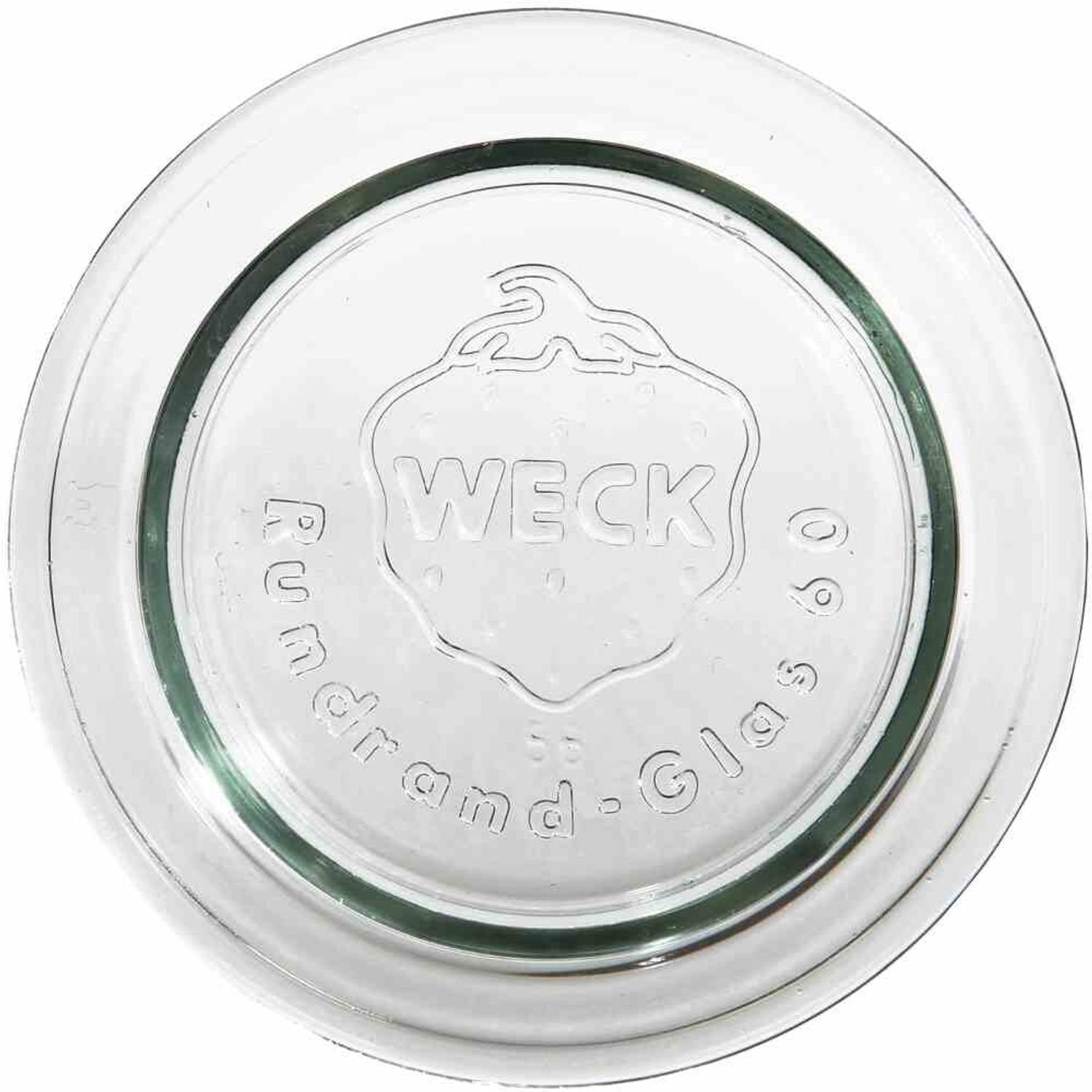 WECK Fermentationsdeckel Ersatzdeckel für Rundrand-Glas 60 mm einzeln