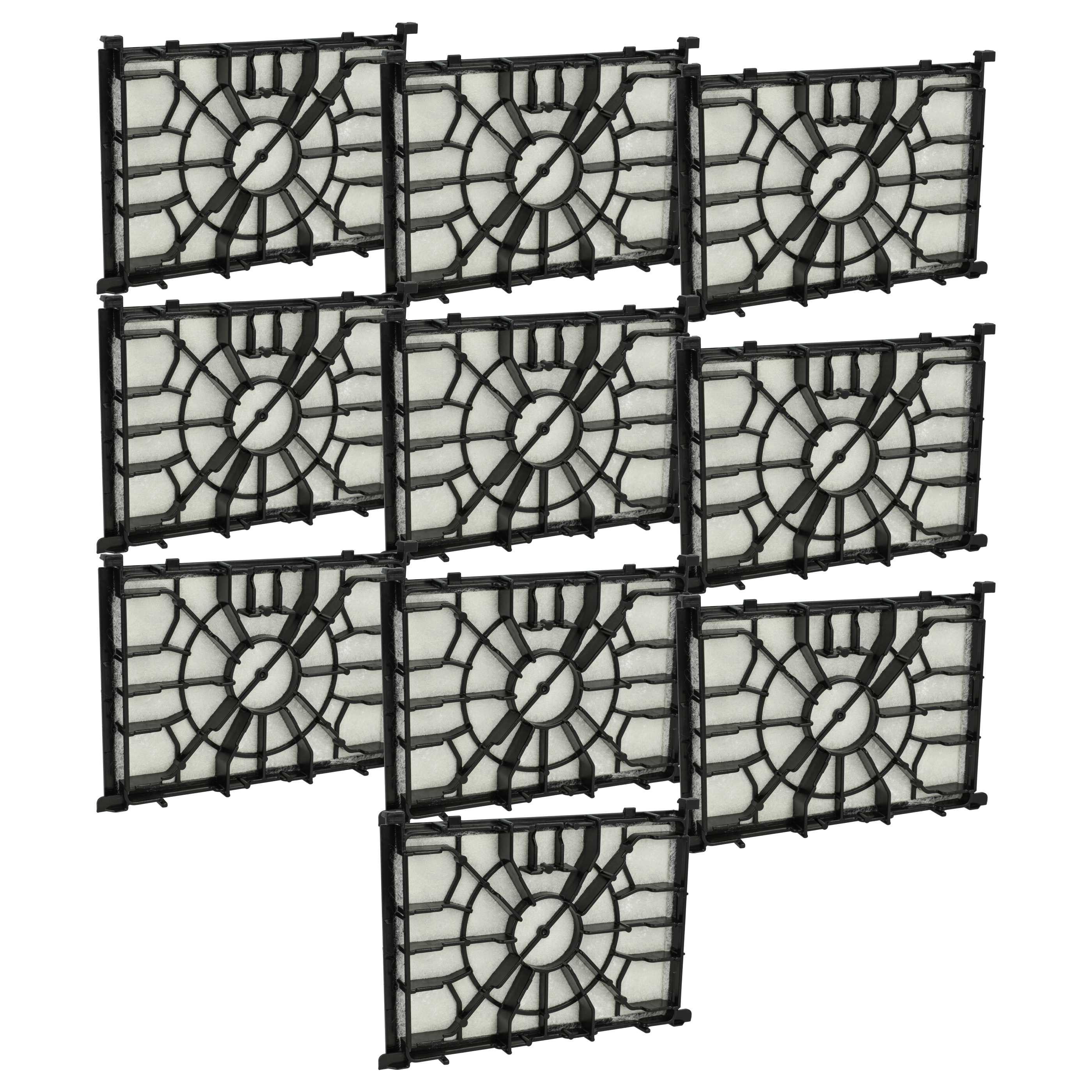 vhbw Motorschutzfilter passend für Bosch BGB45, BGB7, BGB8, BGL 3309 L, BGL 35 MON 1, Zubehör für Bosch BGB45 BGB7 BGB8 BGL 3309 L BGL 35 MON 1 BGD38WH2H BGD38BU2 BGD38RD1H
