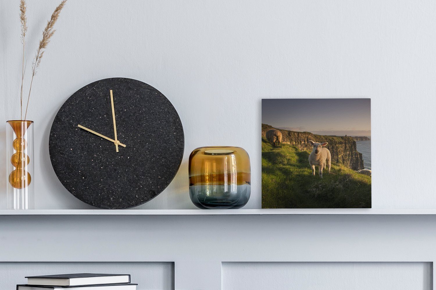 OneMillionCanvasses® Leinwandbild Schafe - Natur - Irland, Fotodruck (1 St) günstig online kaufen