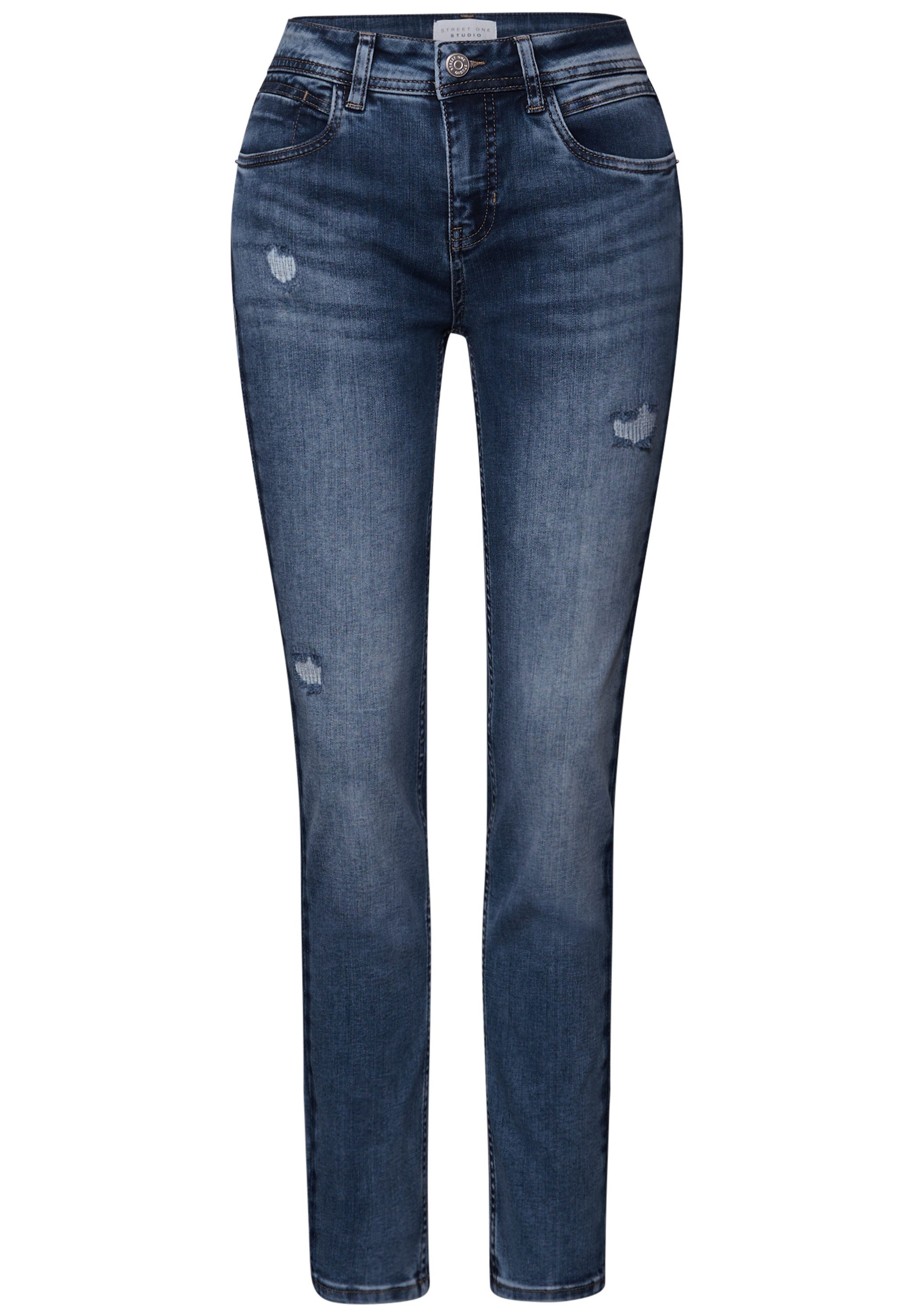 STREET ONE STUDIO Comfort-fit-Jeans Middle Waist