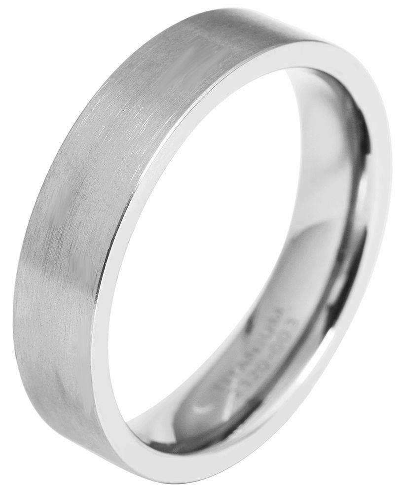 AKZENT Partnerring Romance, silberfarbig, langlebig, Herren Ring