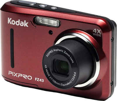 Kodak »FriendlyZoom FZ43 Digitalkamera - kompakt, 1/2,3", CCD 16,15 Mpx, 4× Zoom« Vollformat-Digitalkamera