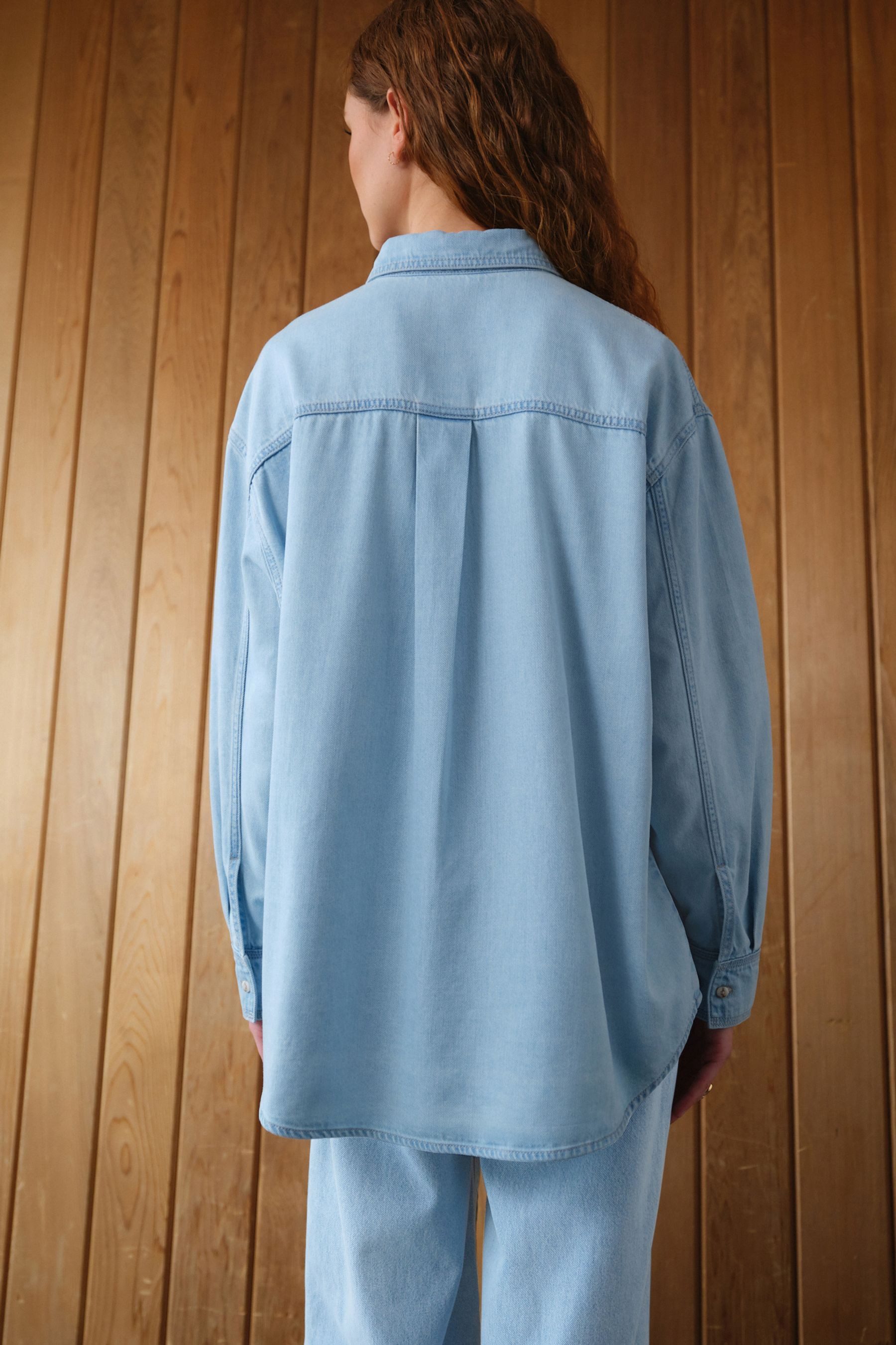 Next Jeanshemd Relaxed Fit Jeanshemd (1-tlg) günstig online kaufen