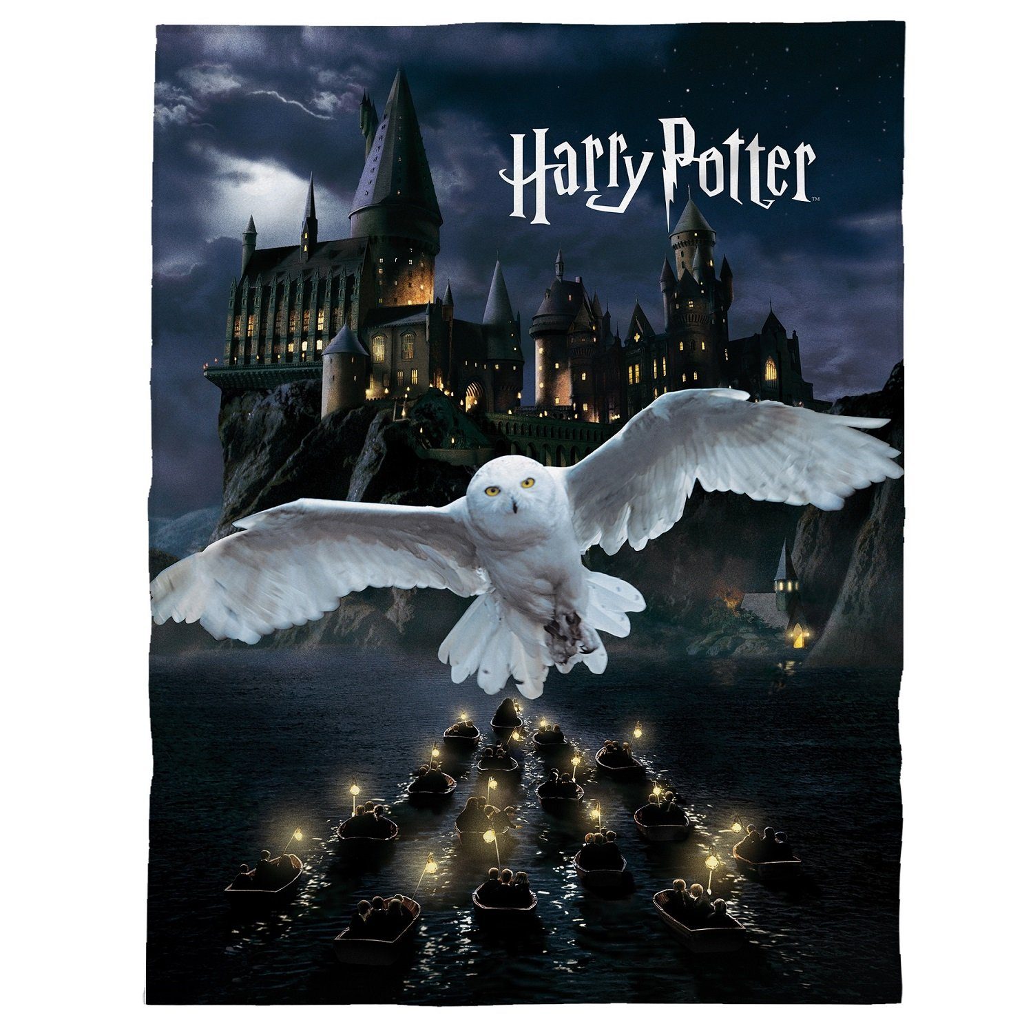 Kinderdecke Super flauschige Harry Potter Kuscheldecke günstig online kaufen