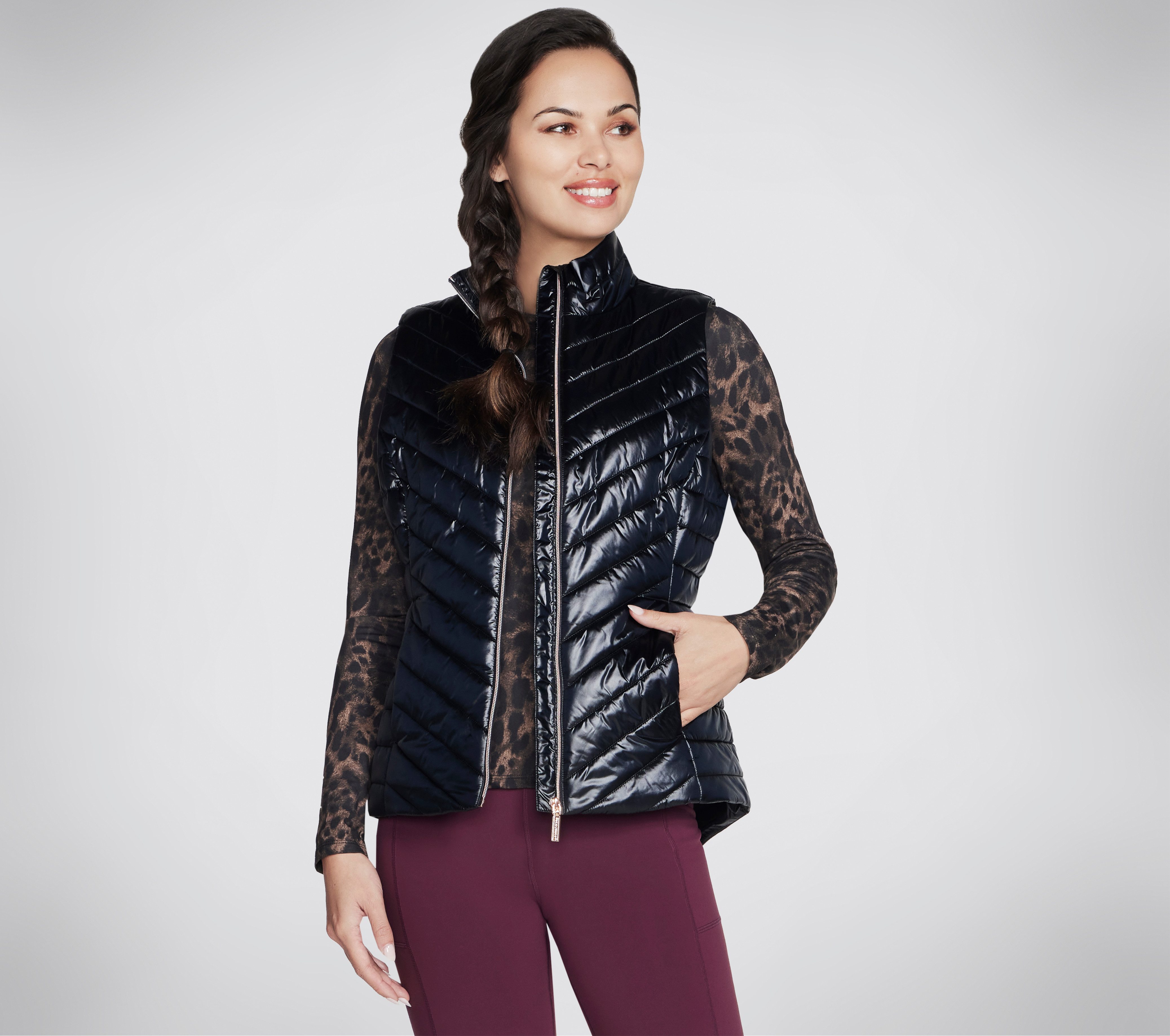 Steppweste BOLD BLACK