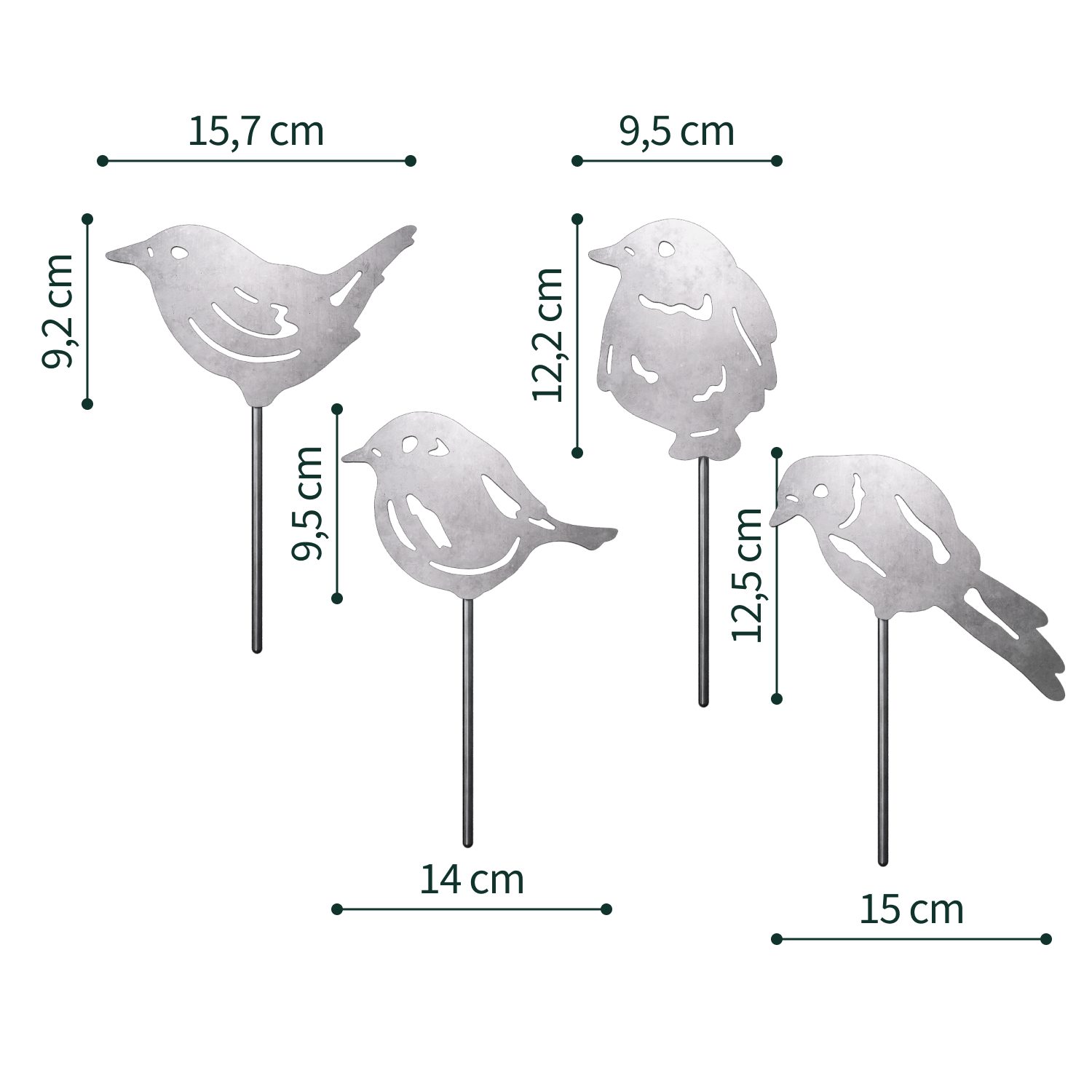 VERDOBA Gartenfigur Gartenstecker in Rost & günstig online kaufen
