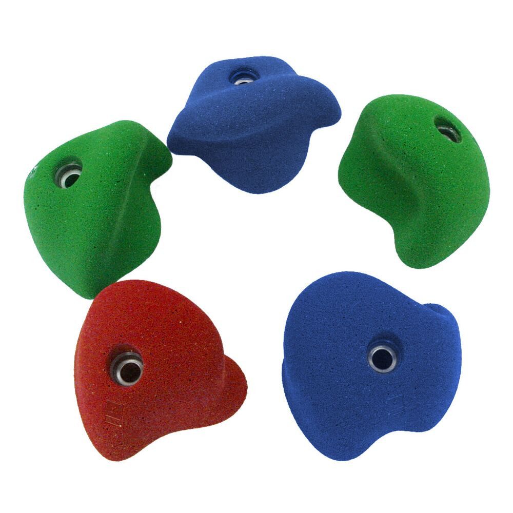 Klettergriff Klettergriff-Set Superleicht, Geeignet für Kletter- und Boulderwände