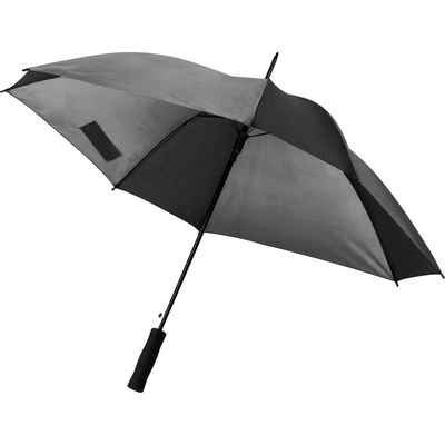 Livepac Office Stockregenschirm Automatik-Regenschirm / Farbe: grau-schwarz