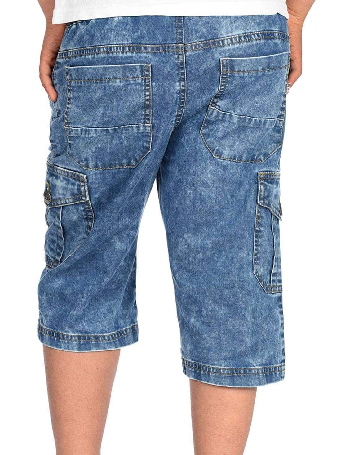 Cargoshorts Jeans BEZLIT Shorts Kinder Cagro Jungen (1-tlg) Hellblau