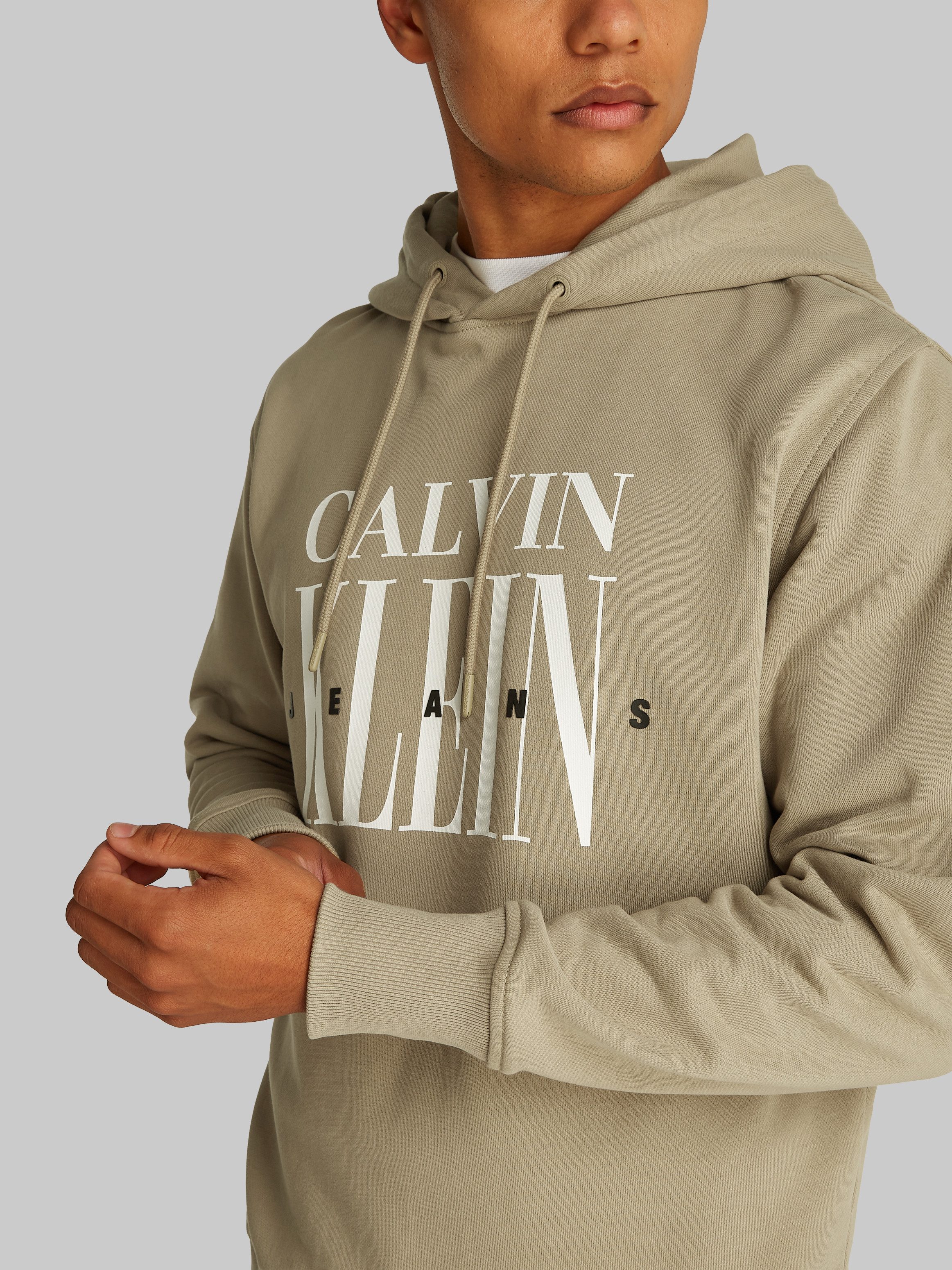 Calvin Klein Jeans Hoodie SERIF FONT GRAPHIC HOODIE mit großem Logodruck günstig online kaufen