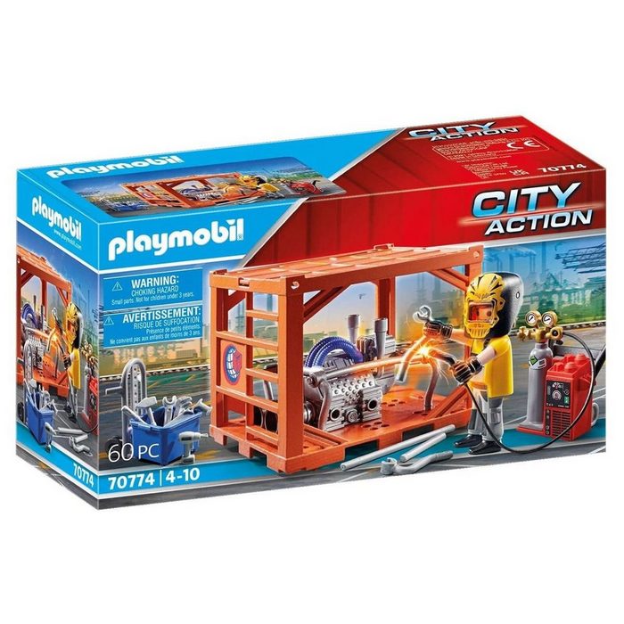 Playmobil® Spielwelt PLAYMOBIL® 70774 - City Action - Containerfertigung