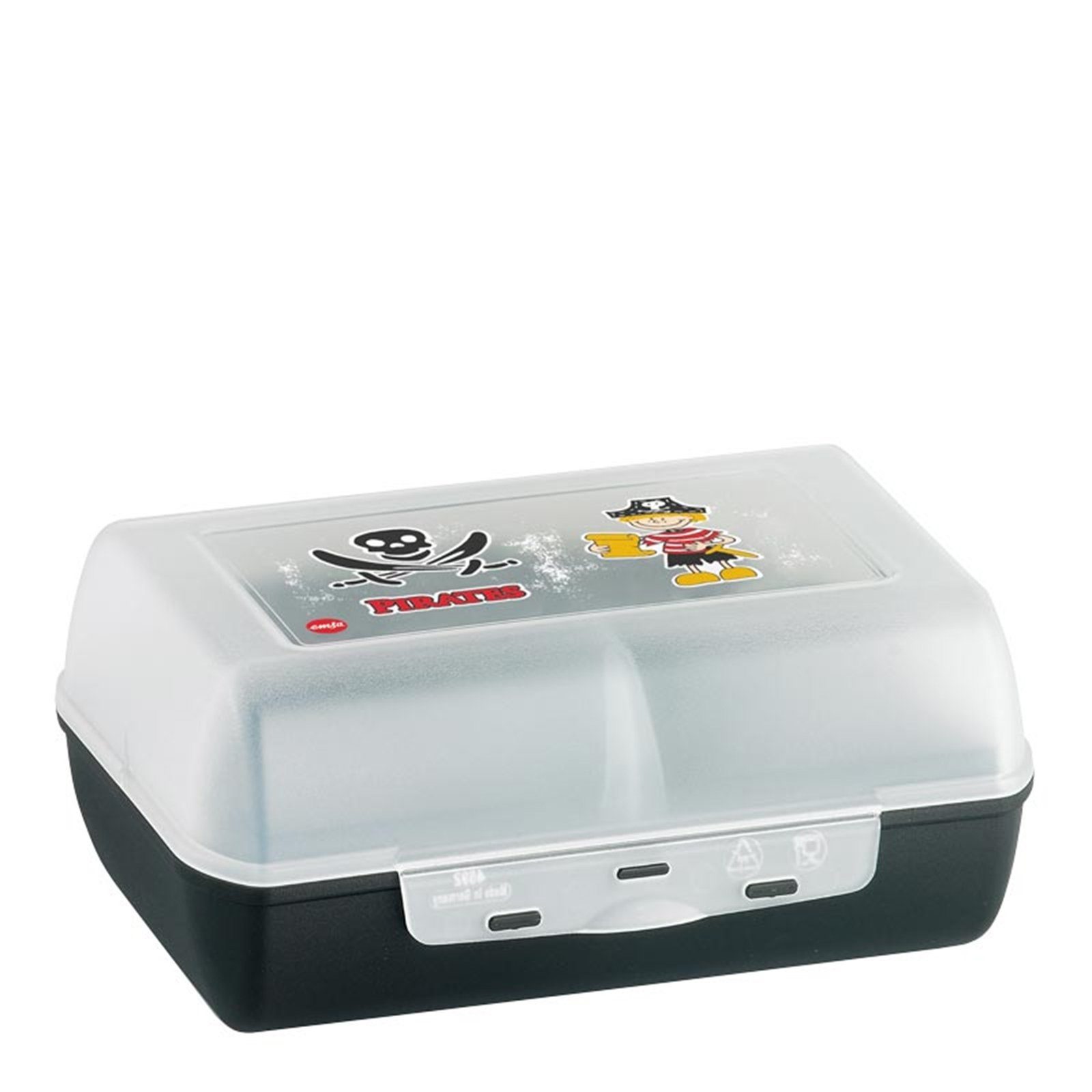 Emsa Lunchbox Clipbox mit Trennwand Pirate Variabolo, Kunststoff, (1-tlg)