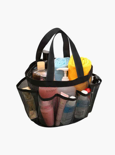 axy Strandtasche Duschtasche, Multifunktionale Strandtasche aus Mesh, Faltbar, Tragbar, Leicht