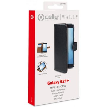 Celly Handyhülle Wally Samsung Galaxy S21+ - Schutzhülle - schwarz